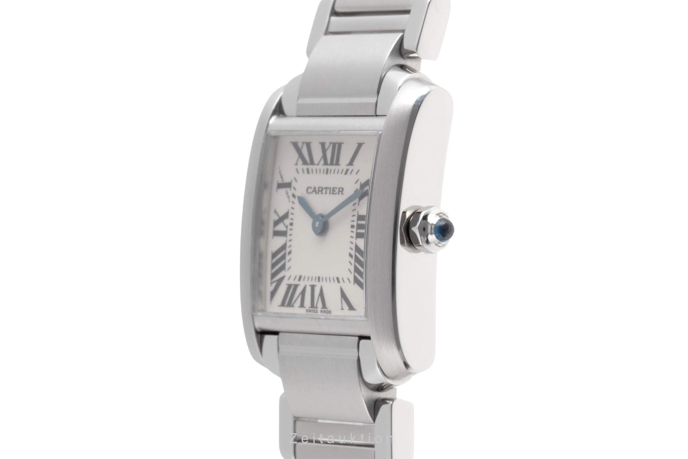 Cartier Tank Francaise acier quartz Kal. 057 Ref. W51008Q3  | Zeitauktion