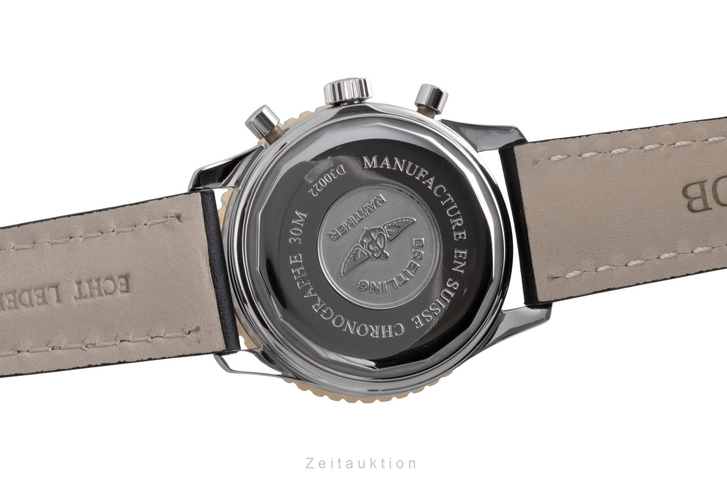 Breitling Navitimer chronograph steel / gold automatic Kal. B30 Ref. D30022  | Zeitauktion