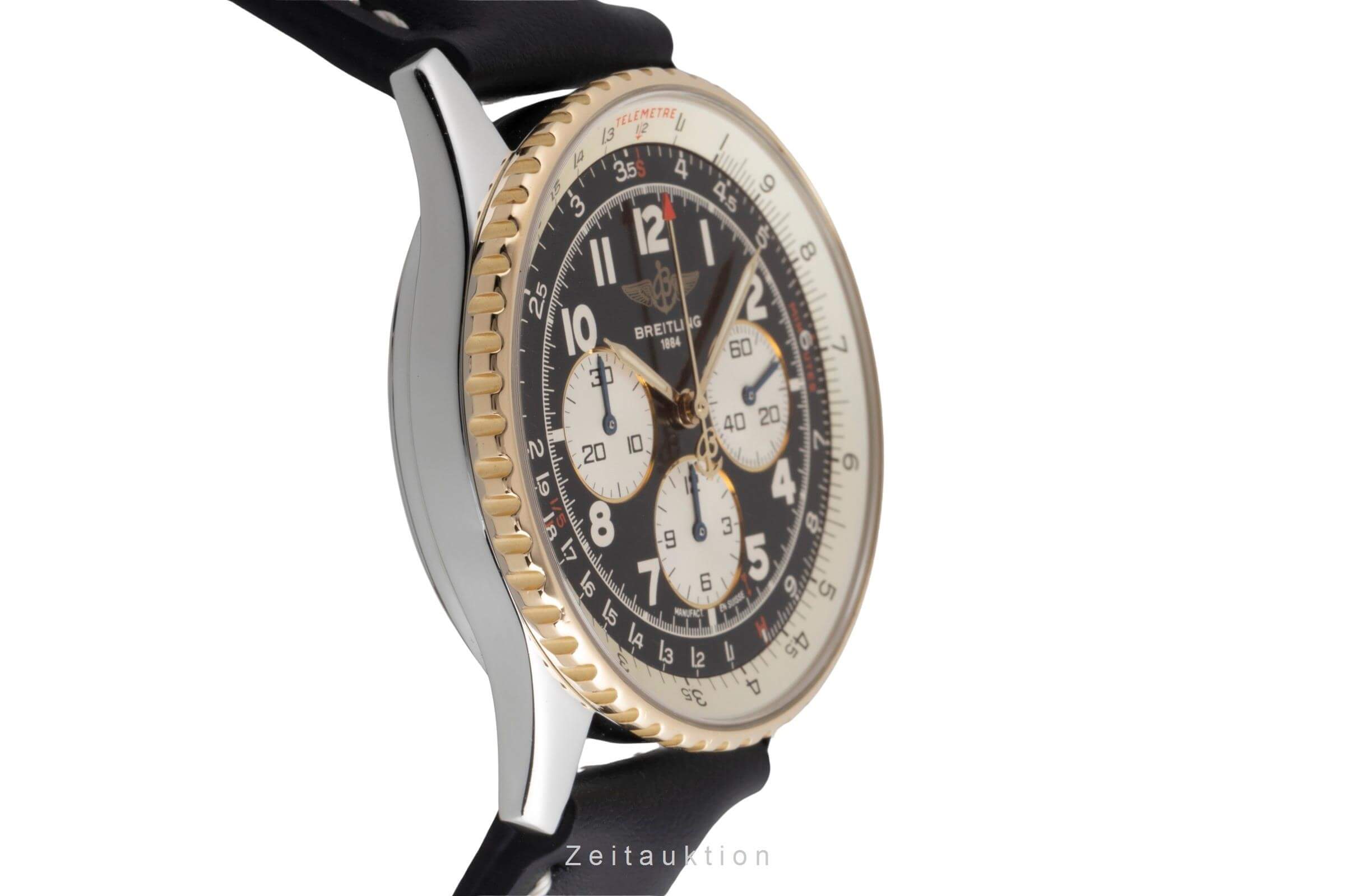 Breitling Navitimer chronograph steel / gold automatic Kal. B30 Ref. D30022  | Zeitauktion