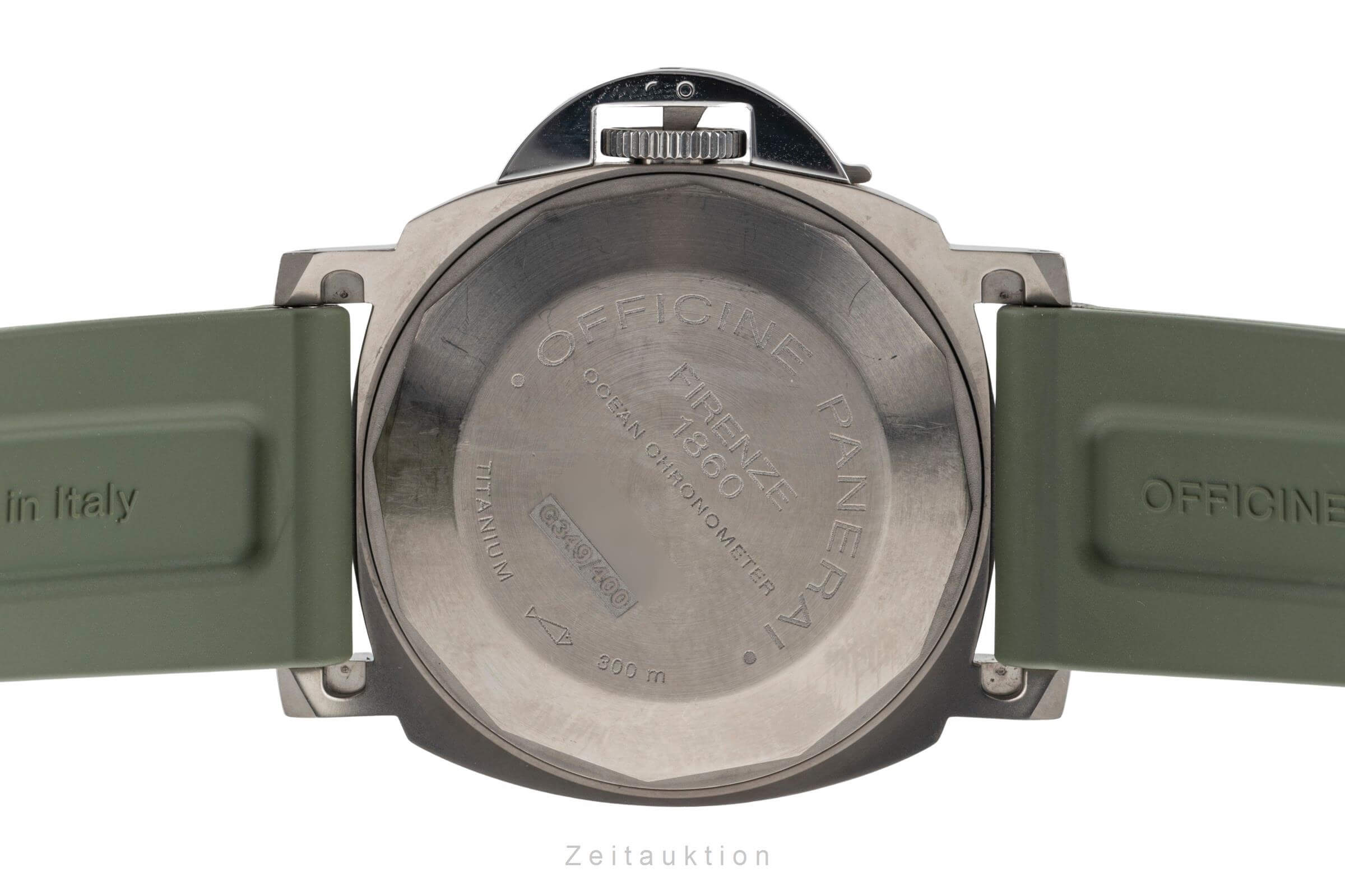 Panerai Luminor GMT steel / titanium automatic Kal. 7750-P2 Ref. PAM00161  | Zeitauktion