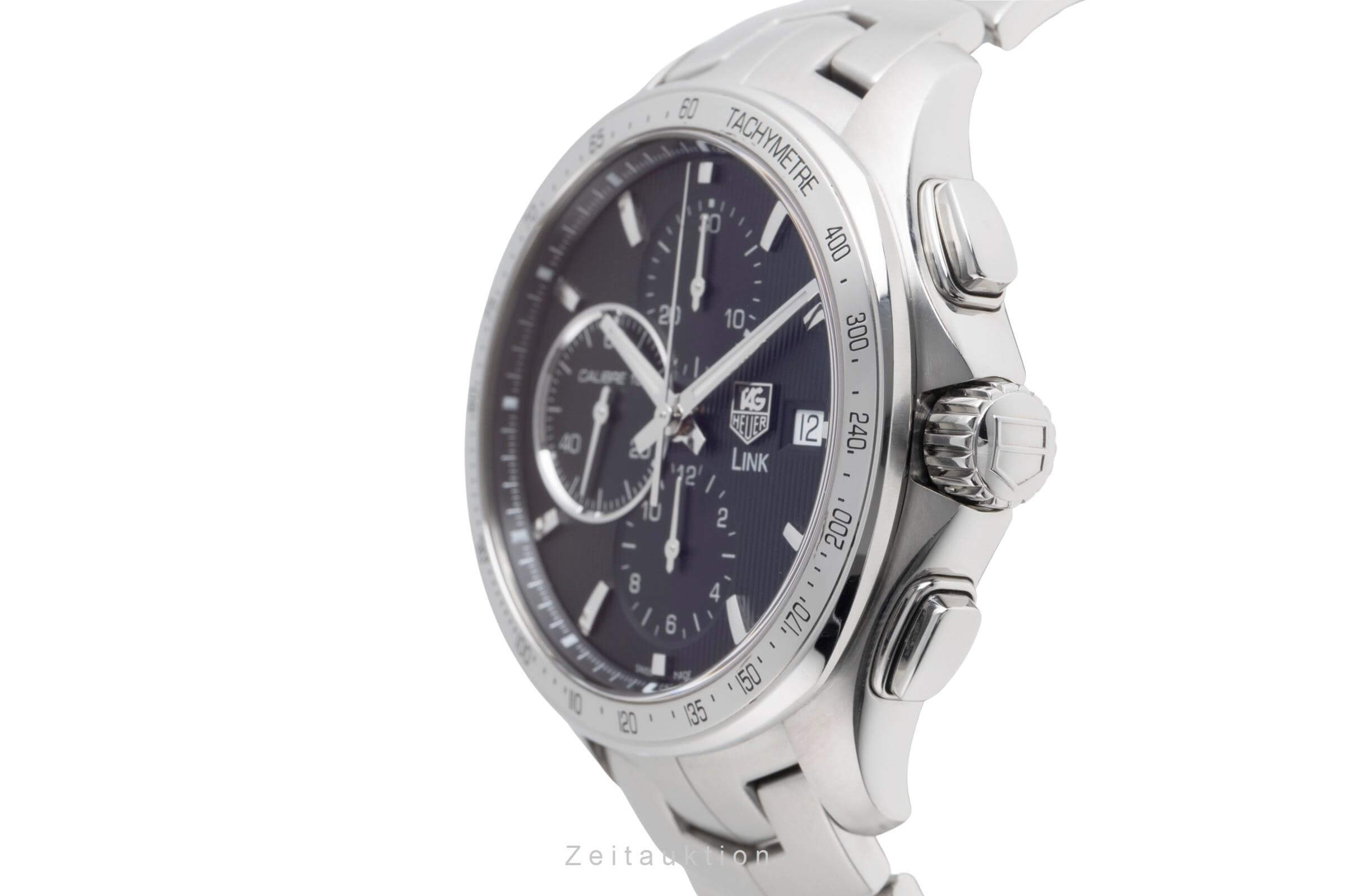 Tag Heuer Link chronograph steel automatic Kal. 16 Ref. CAT2010  | Zeitauktion