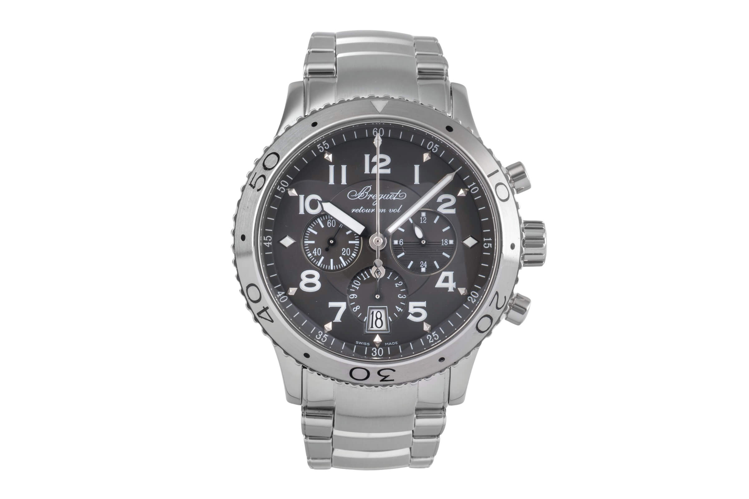 Breguet Type XXI cronógrafo acero automático Kal. 584Q Ref. 3810  | Zeitauktion