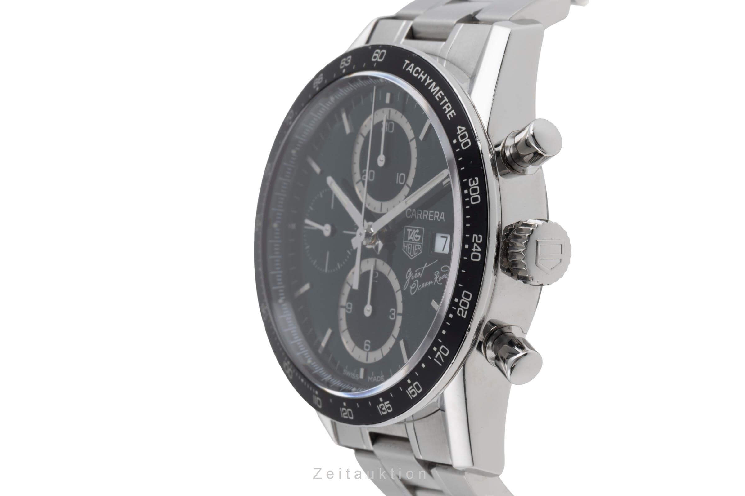 Tag Heuer Carrera Chronograph Stahl Automatik Kal. 16 Ref. CV201F LIMITED EDITION | Zeitauktion