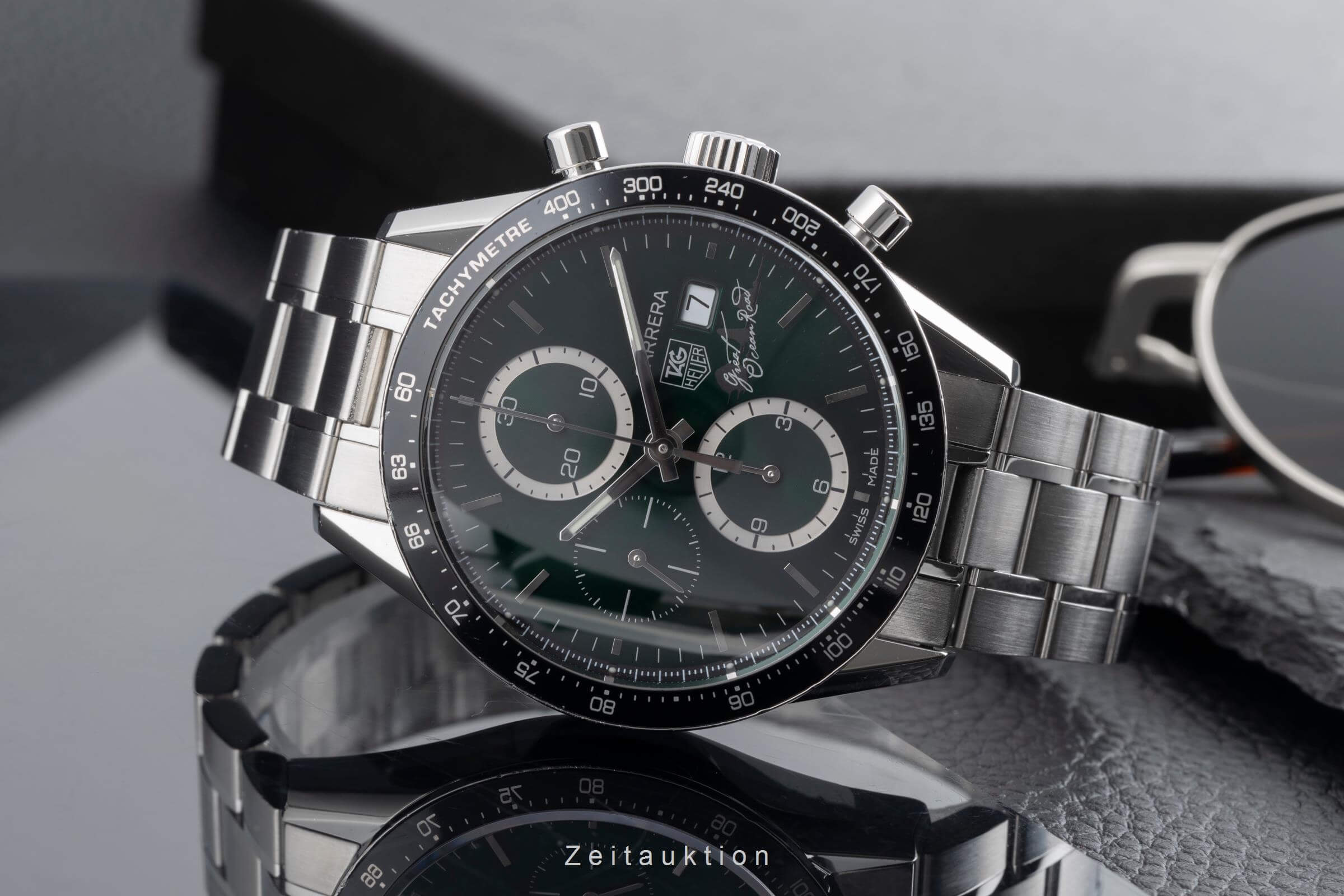 Tag Heuer Carrera Chronograph Stahl Automatik Kal. 16 Ref. CV201F LIMITED EDITION | Zeitauktion