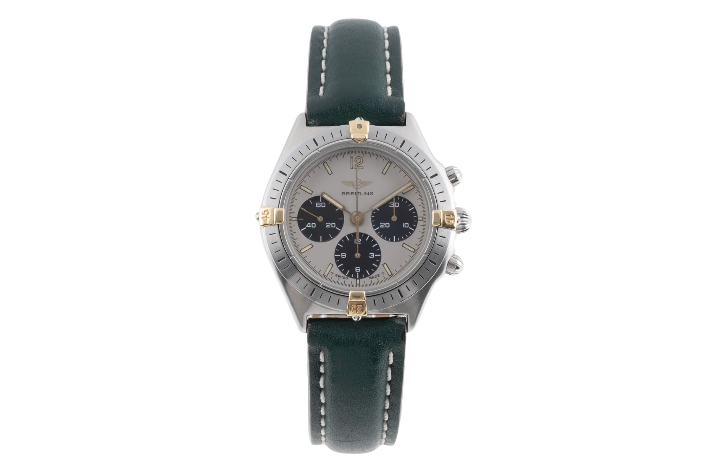 Breitling Callisto chronograph gilt / steel manual winding Ref. 80520N  | Zeitauktion