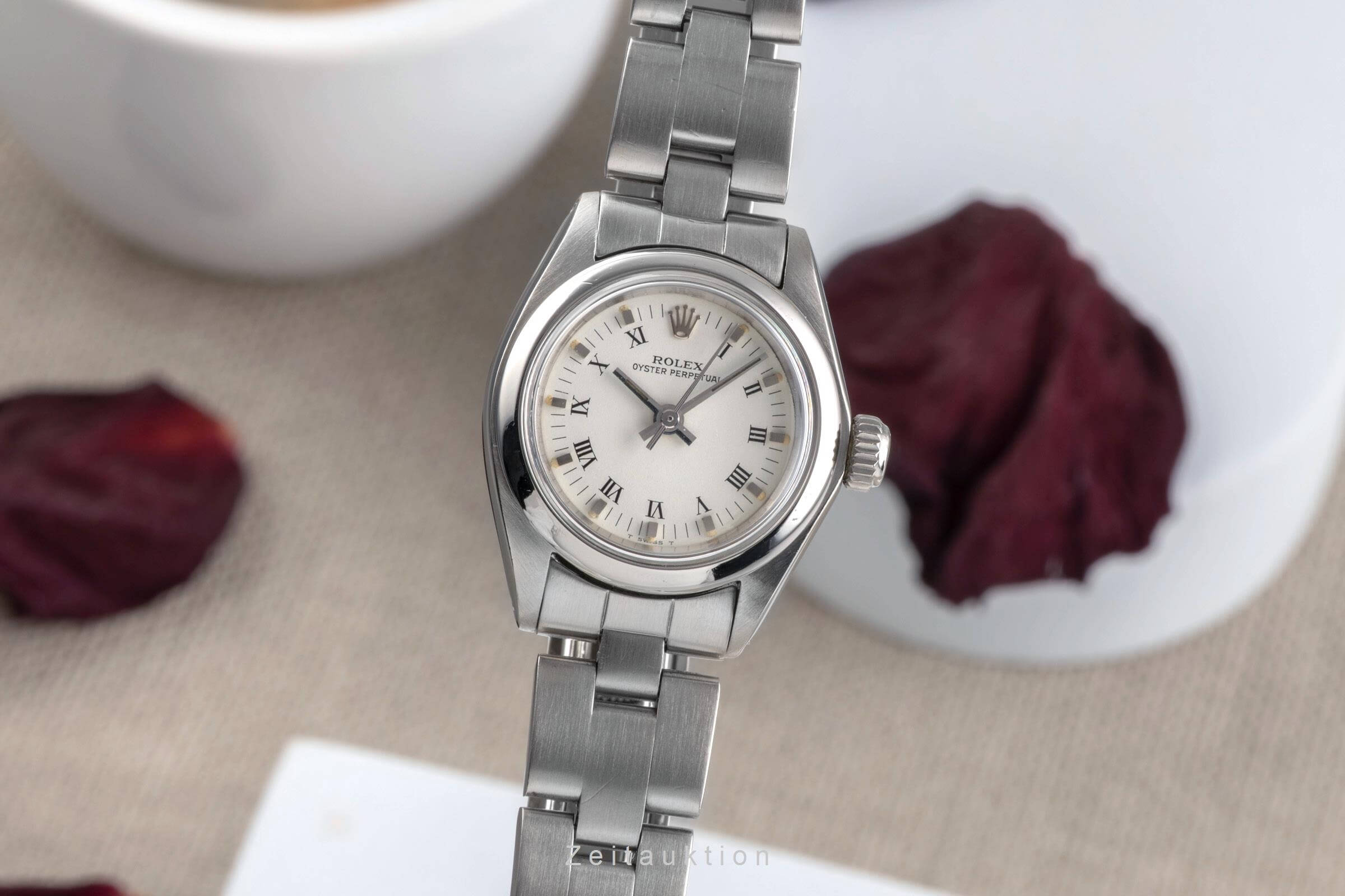 Rolex Oyster Perpetual Stahl Automatik Kal. 2030 Ref. 6718 VINTAGE  | Zeitauktion
