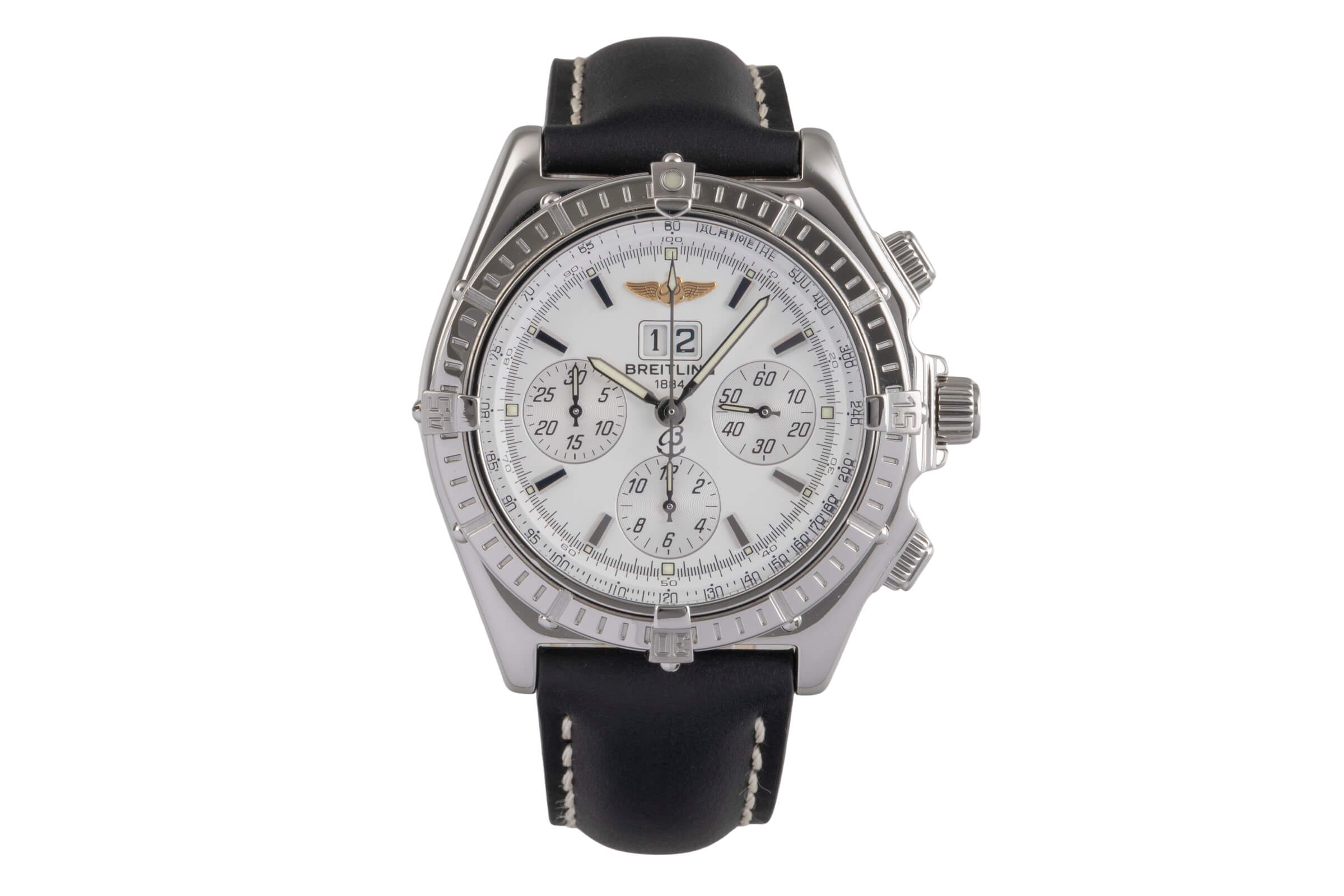 Breitling Crosswind Chronograph Stahl Automatik Kal. B44 Ref. A44355  | Zeitauktion