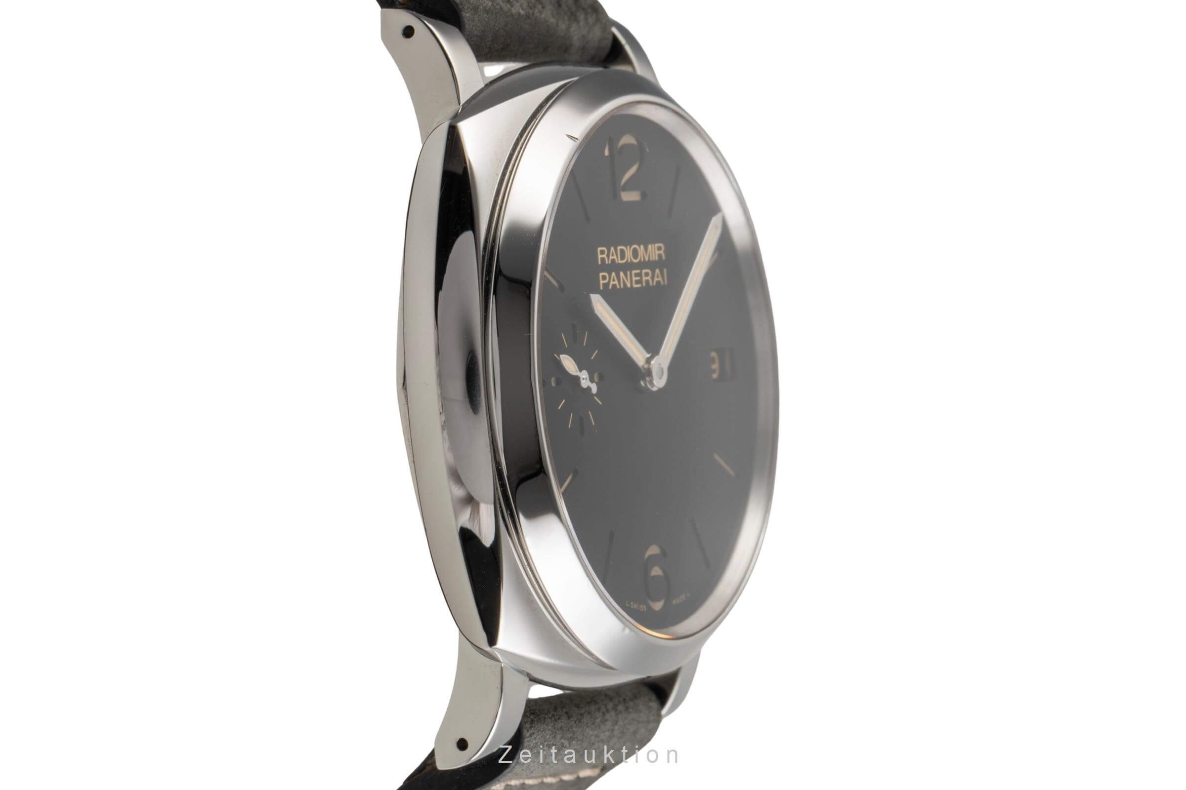 Panerai Radiomir steel manual winding Kal. P.3000 Ref. PAM00514  | Zeitauktion