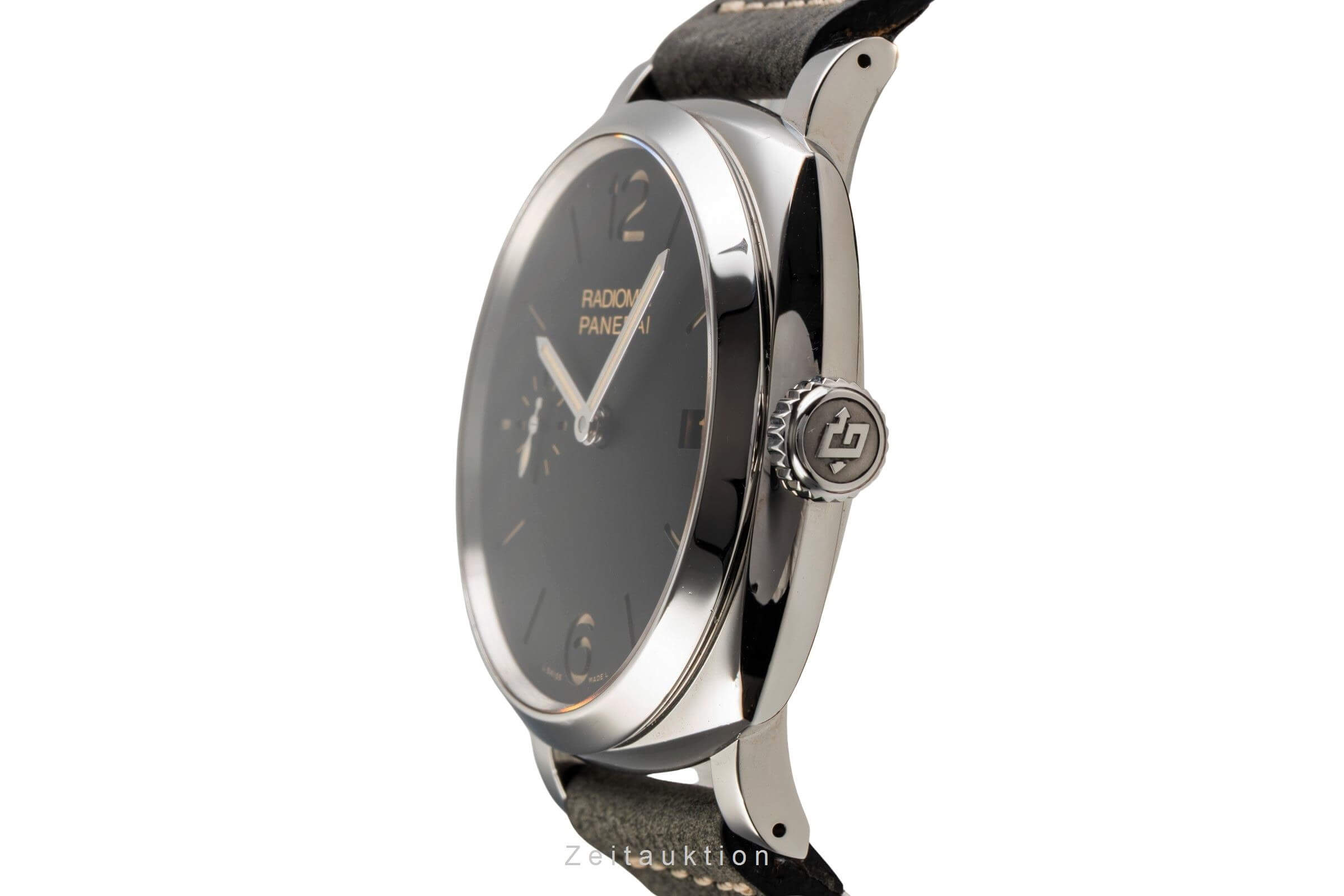 Panerai Radiomir steel manual winding Kal. P.3000 Ref. PAM00514  | Zeitauktion