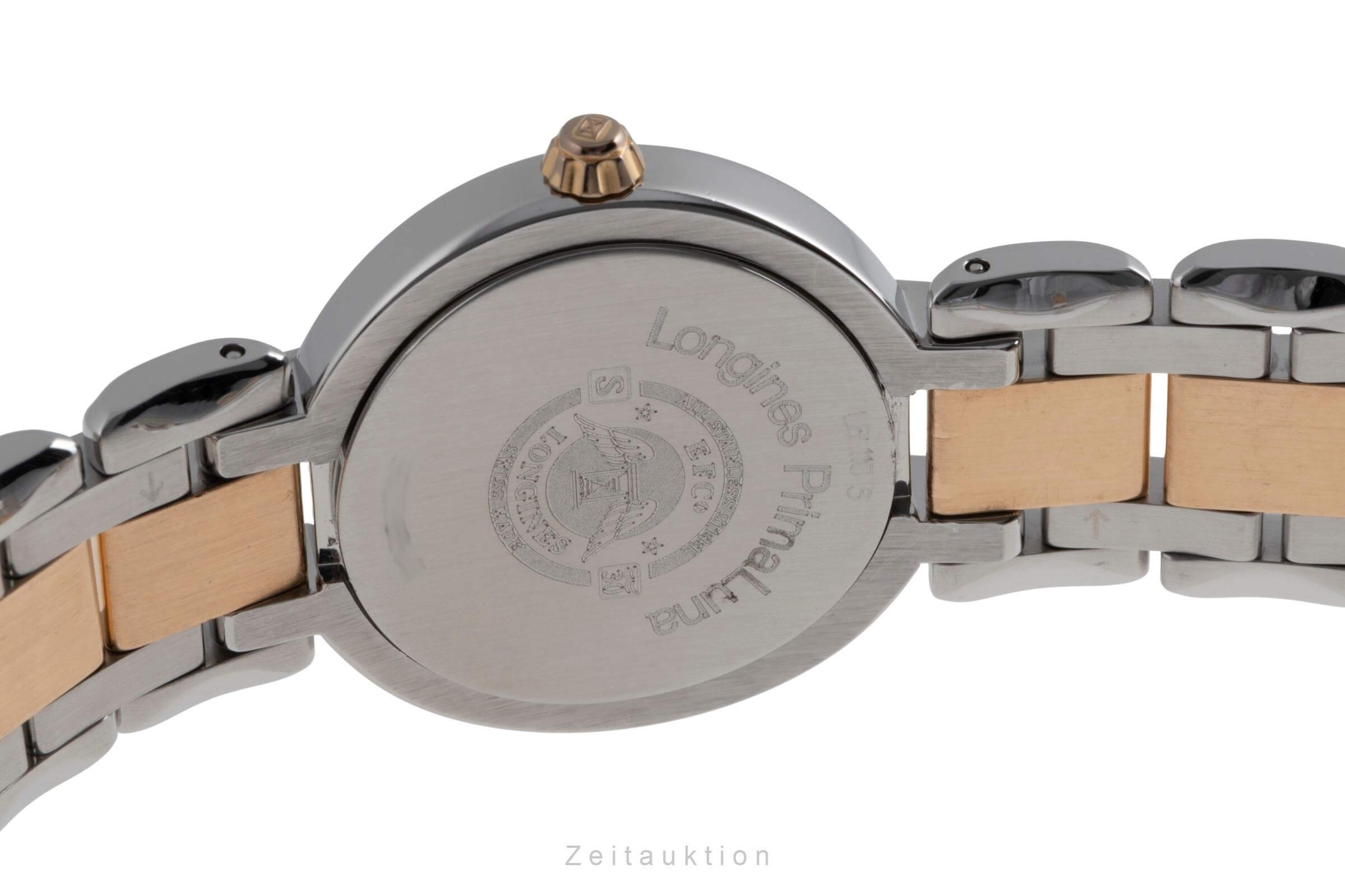Longines Prima Luna steel / gold quartz Kal. L 250.2 Ref. L8.110.5  | Zeitauktion