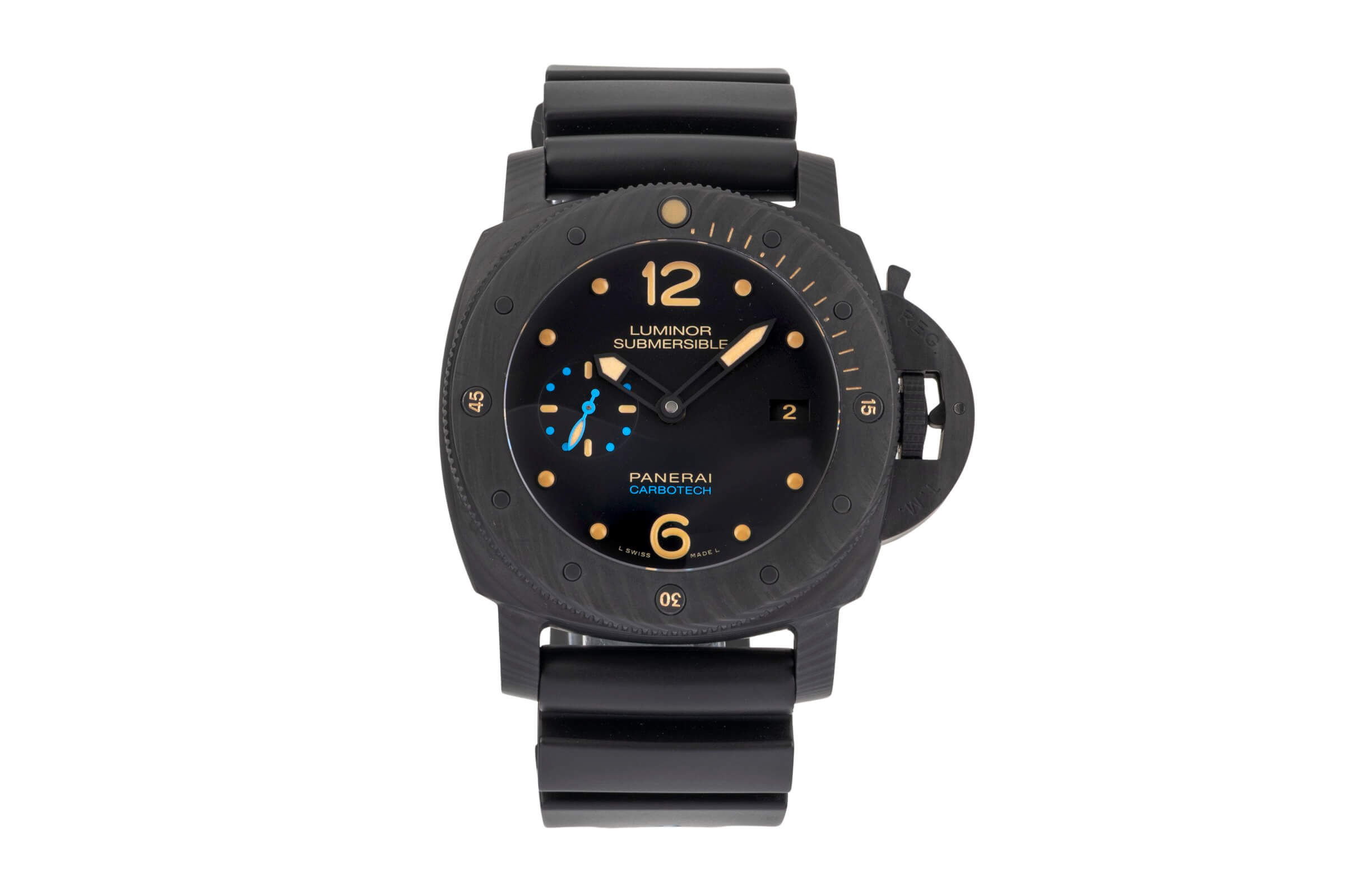 Panerai Submersible Carbon Automatik Kal. P.9000 Ref. PAM00616  | Zeitauktion