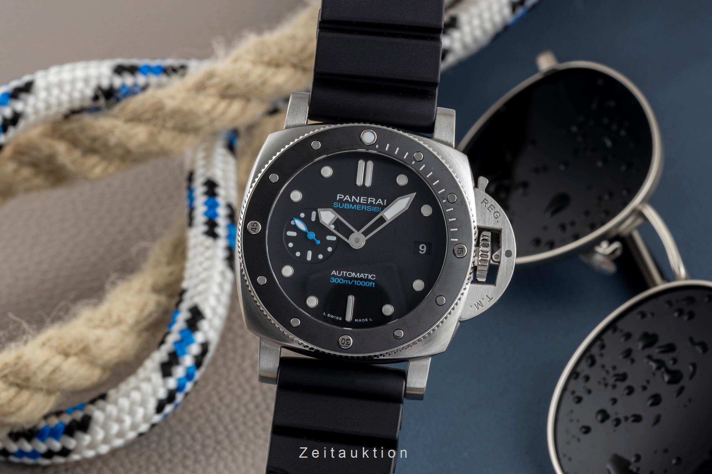 Panerai Submersible steel automatic Kal. P.900 Ref. PAM00683  | Zeitauktion