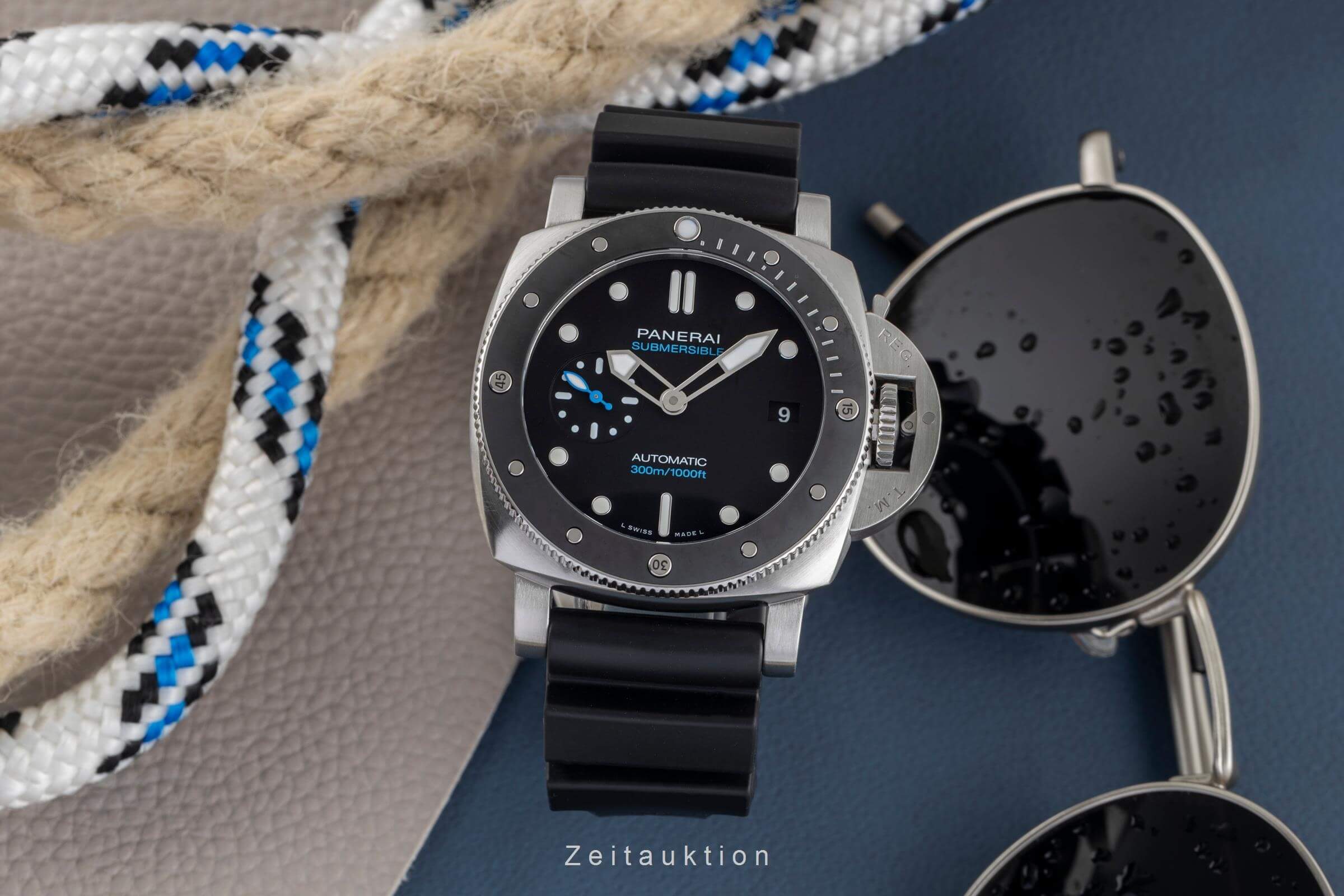 Panerai Submersible steel automatic Kal. P.900 Ref. PAM00683  | Zeitauktion