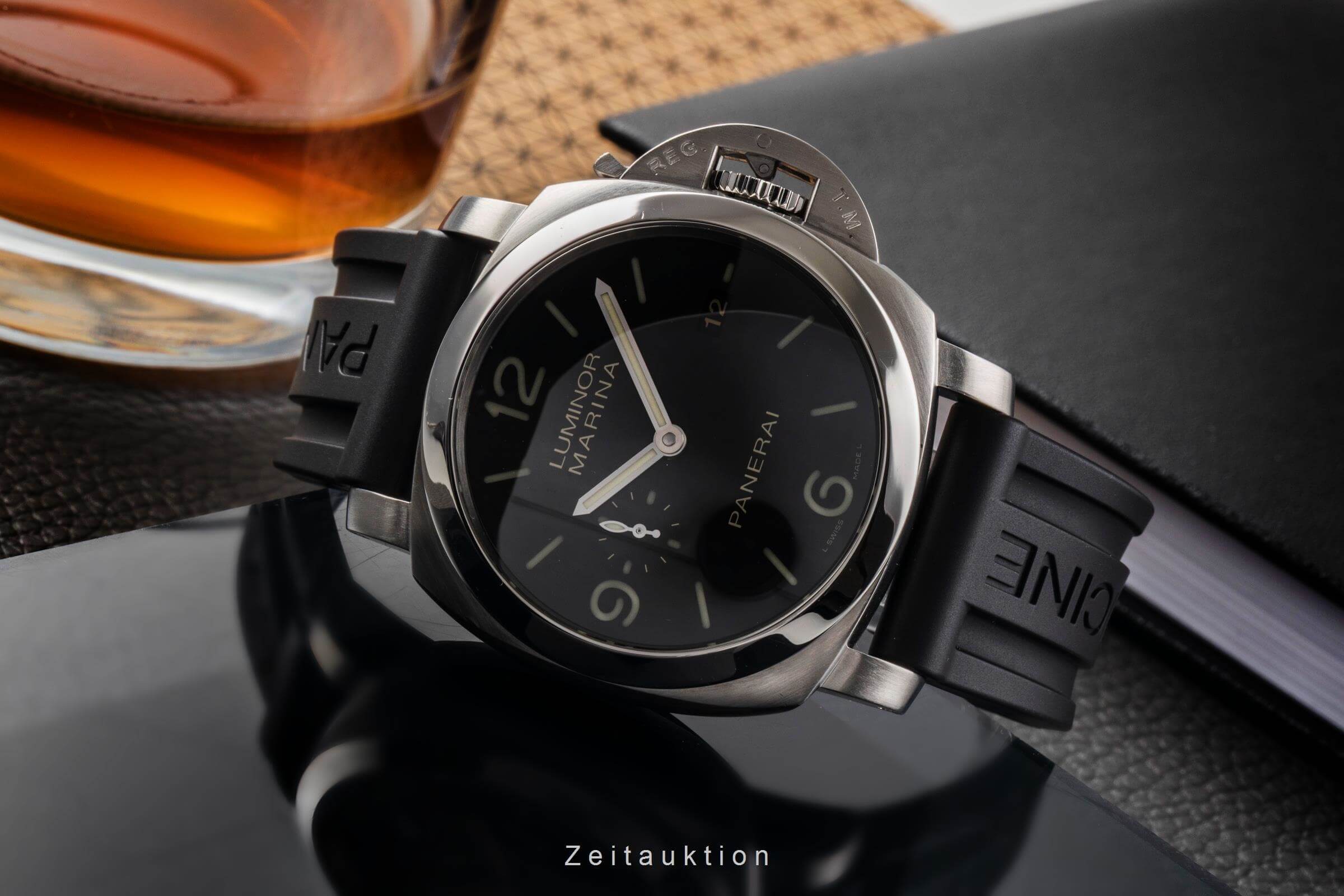 Panerai Luminor Marina steel automatic Kal. P.9000 Ref. PAM00312  | Zeitauktion