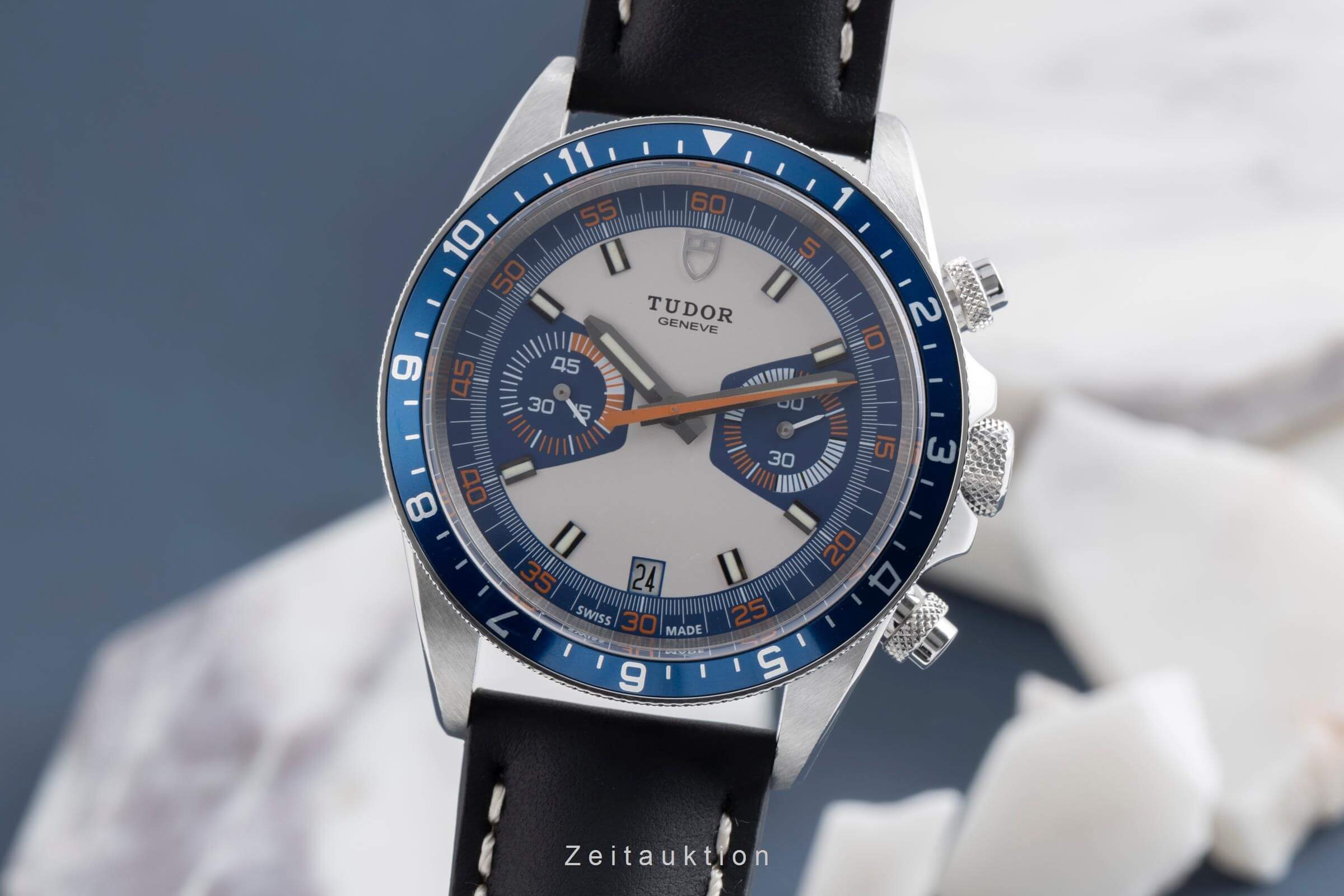 Tudor Heritage Chronograph  chronographe acier automatique Ref. 70330B  | Zeitauktion