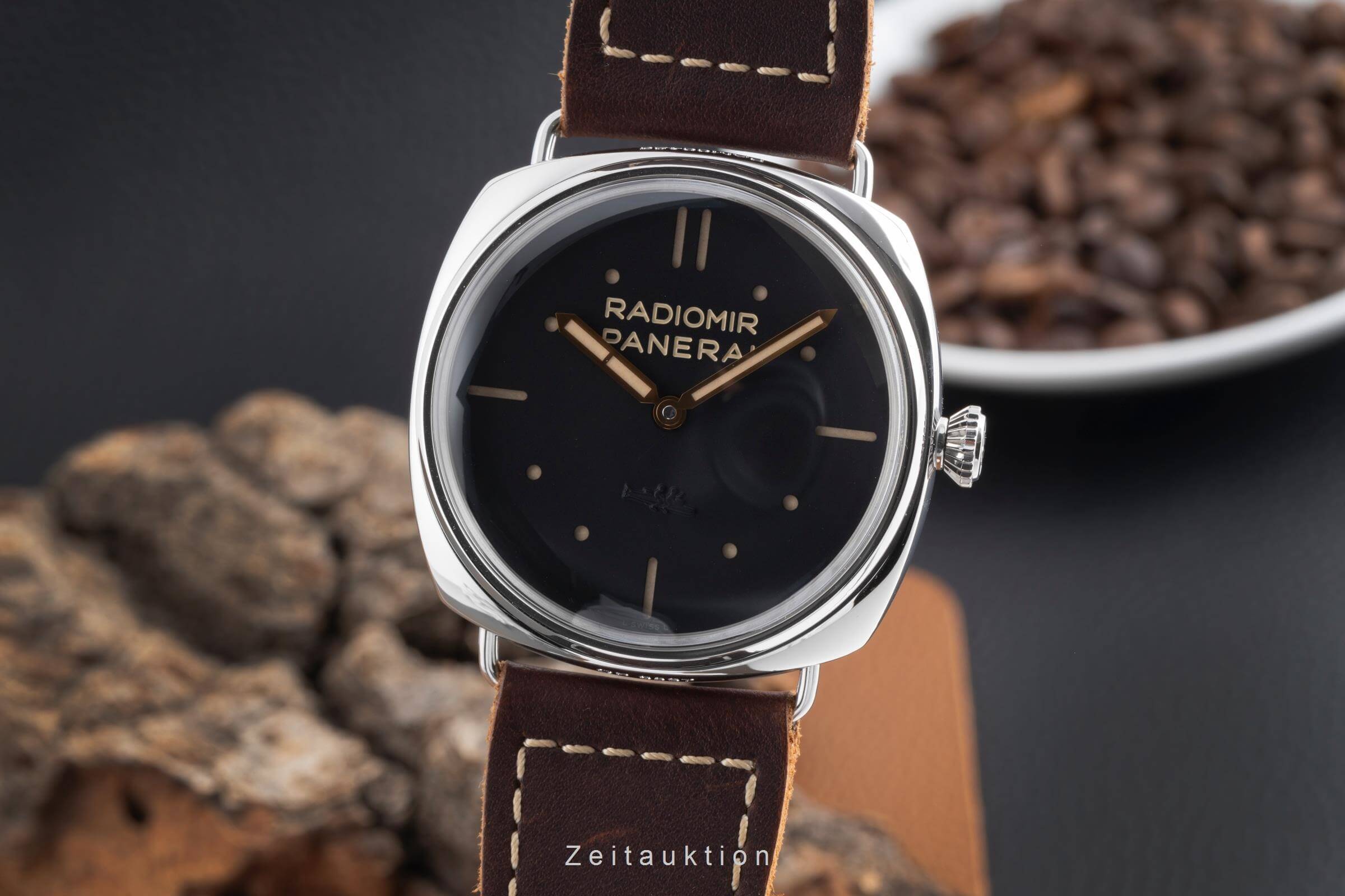 Panerai Radiomir steel manual winding Kal. P.9000 Ref. PAM00425  | Zeitauktion