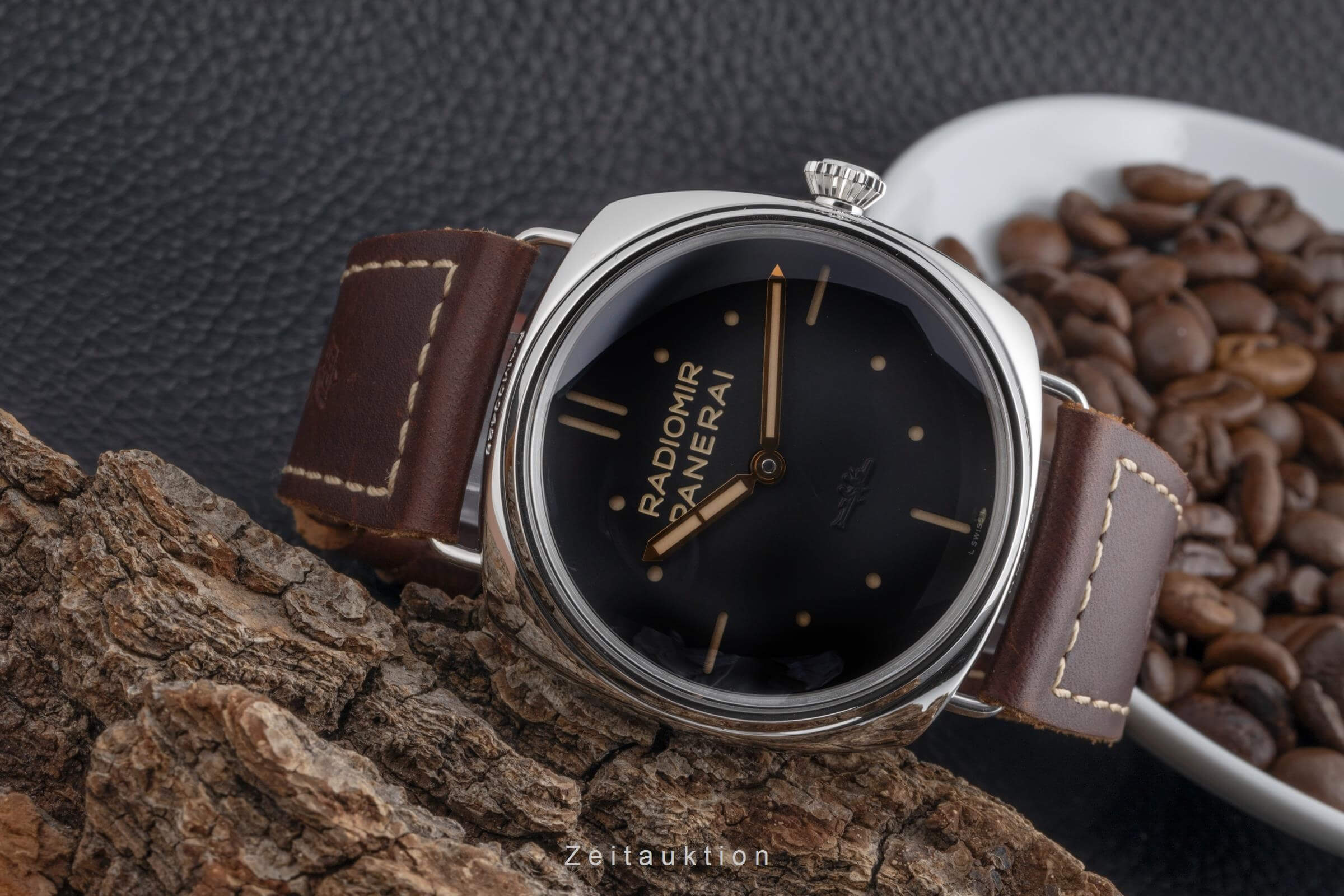 Panerai Radiomir steel manual winding Kal. P.9000 Ref. PAM00425  | Zeitauktion