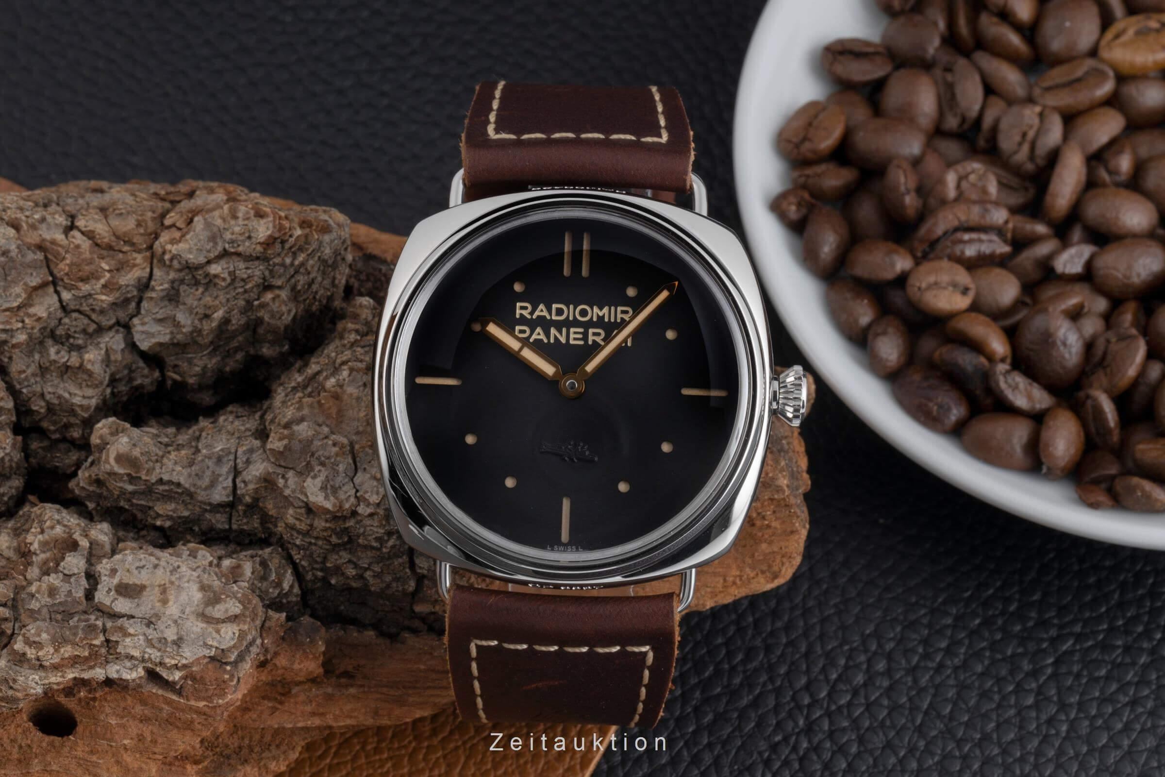 Panerai Radiomir steel manual winding Kal. P.9000 Ref. PAM00425  | Zeitauktion
