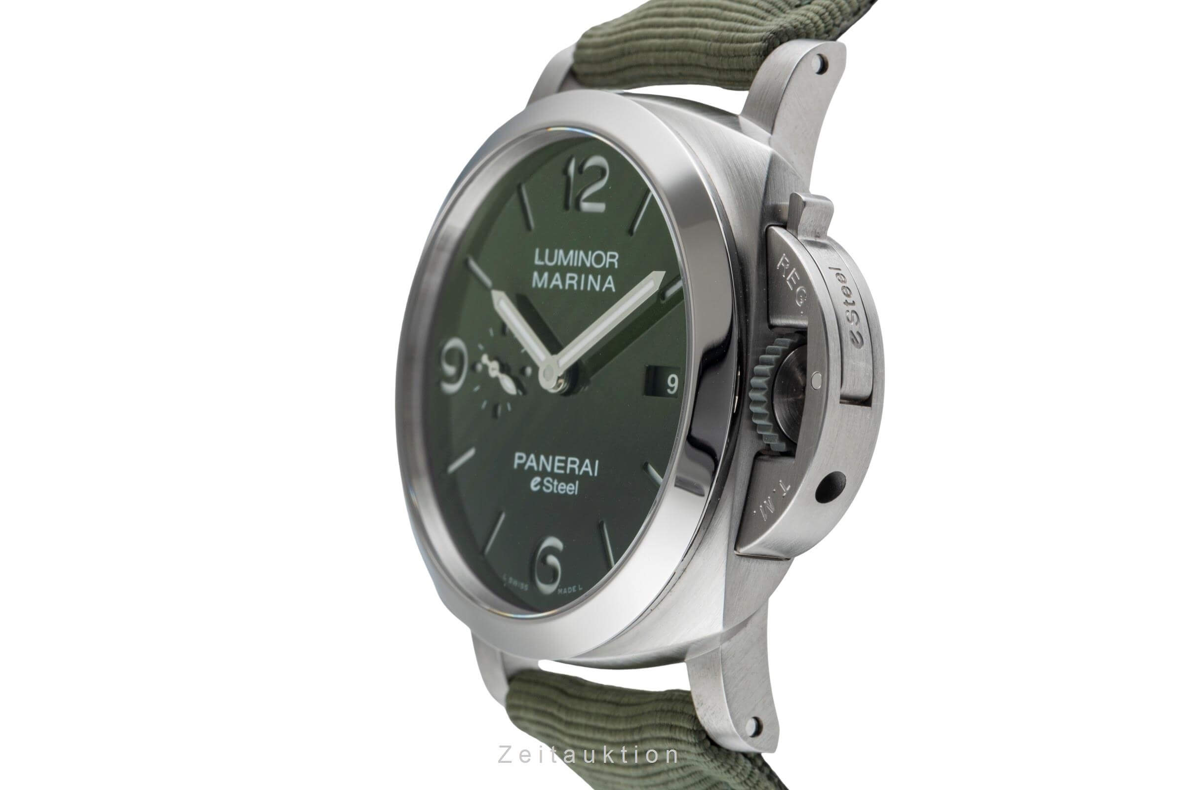 Panerai Luminor Marina steel automatic Kal. P.9010 Ref. PAM01356  | Zeitauktion