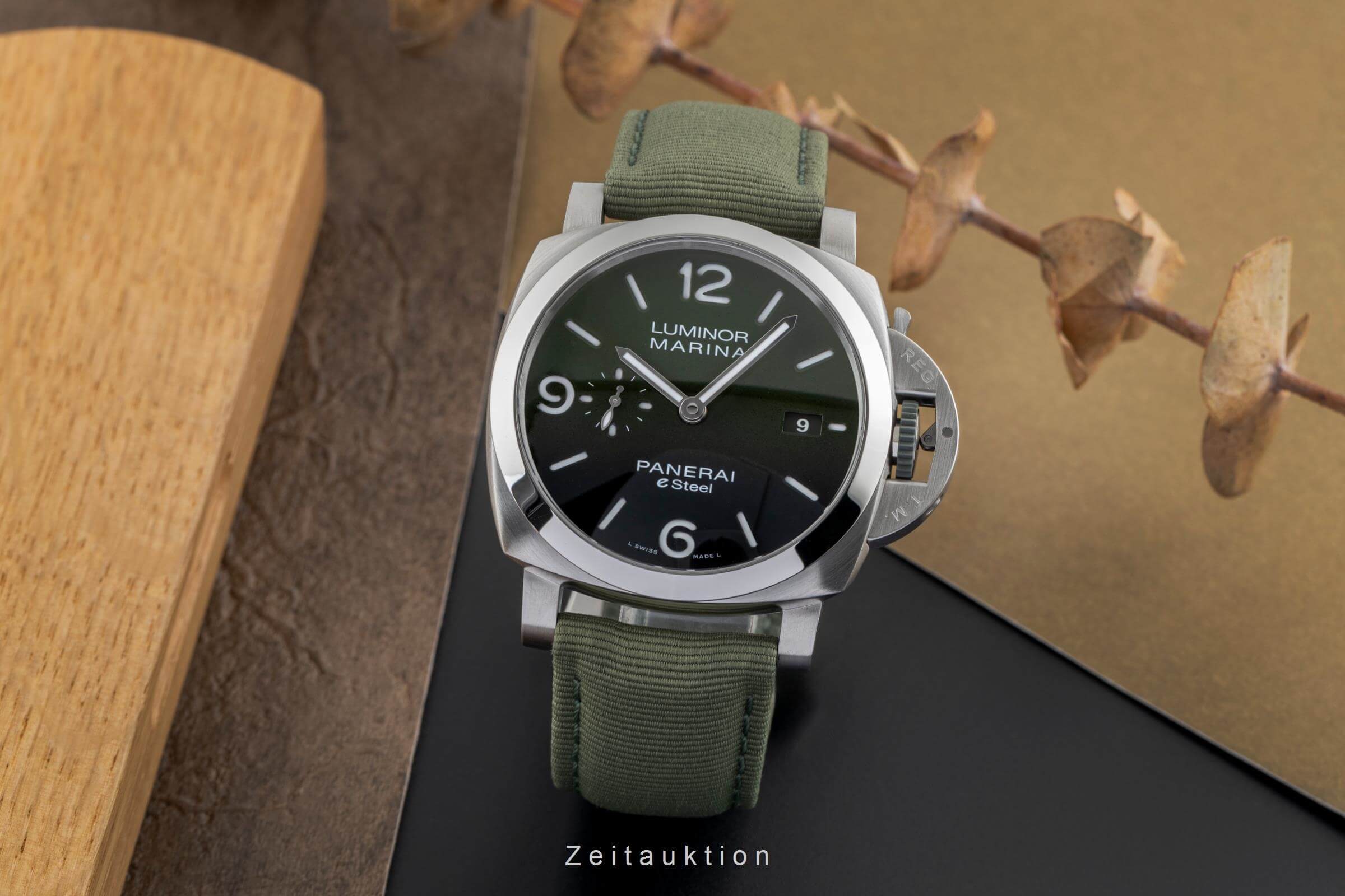 Panerai Luminor Marina steel automatic Kal. P.9010 Ref. PAM01356  | Zeitauktion