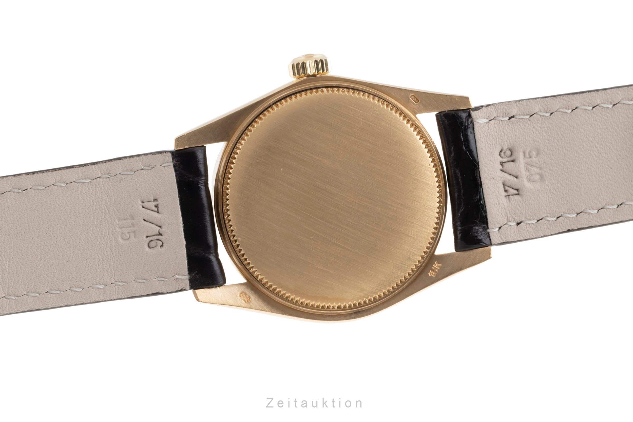 Rolex Oyster Perpetual 18k Gold Automatik Kal. 2030 Ref. 6748 VINTAGE  | Zeitauktion