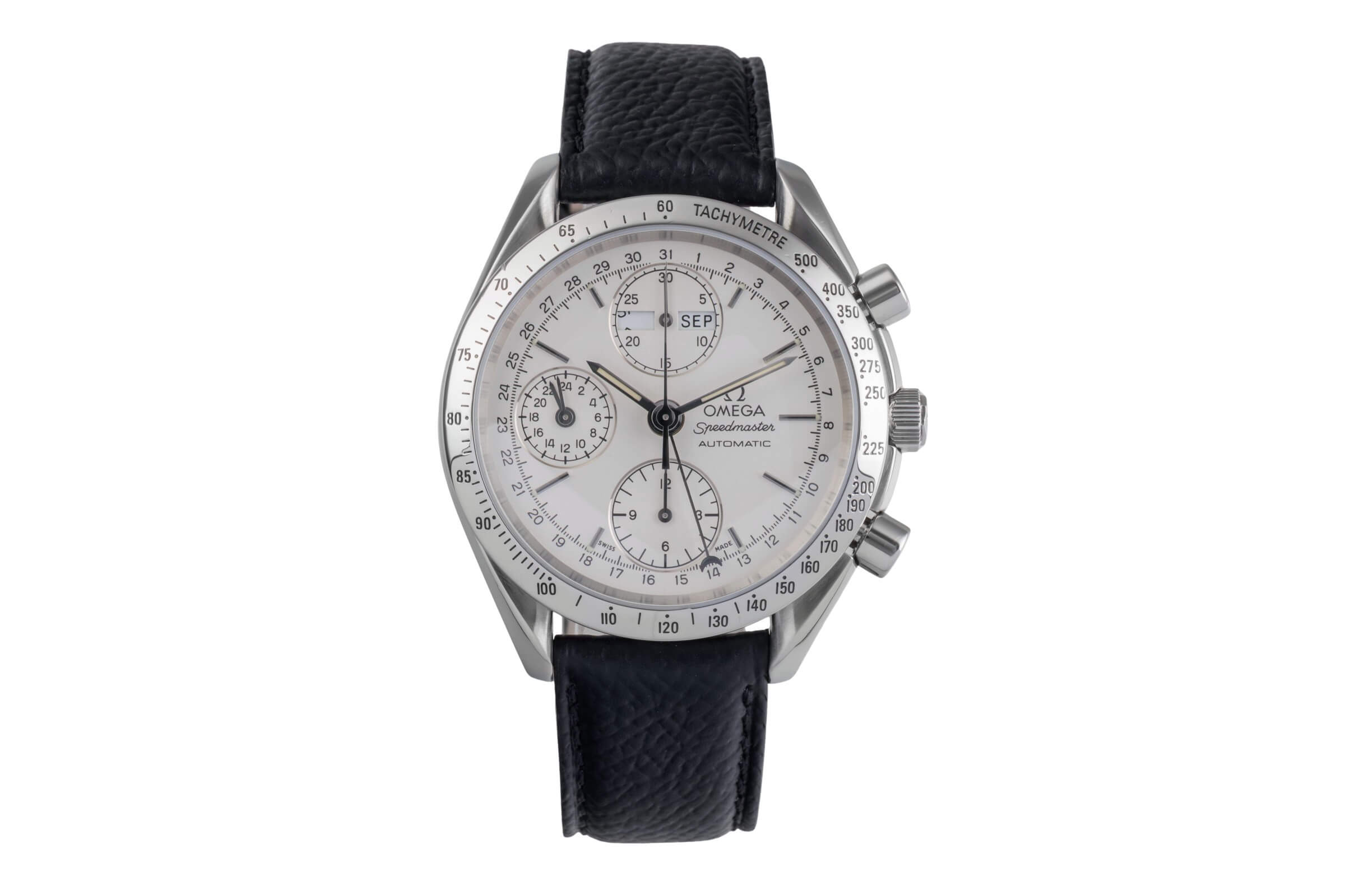 Omega Speedmaster chronograph steel automatic Kal. 1151 Ref. 3521.30.00  | Zeitauktion