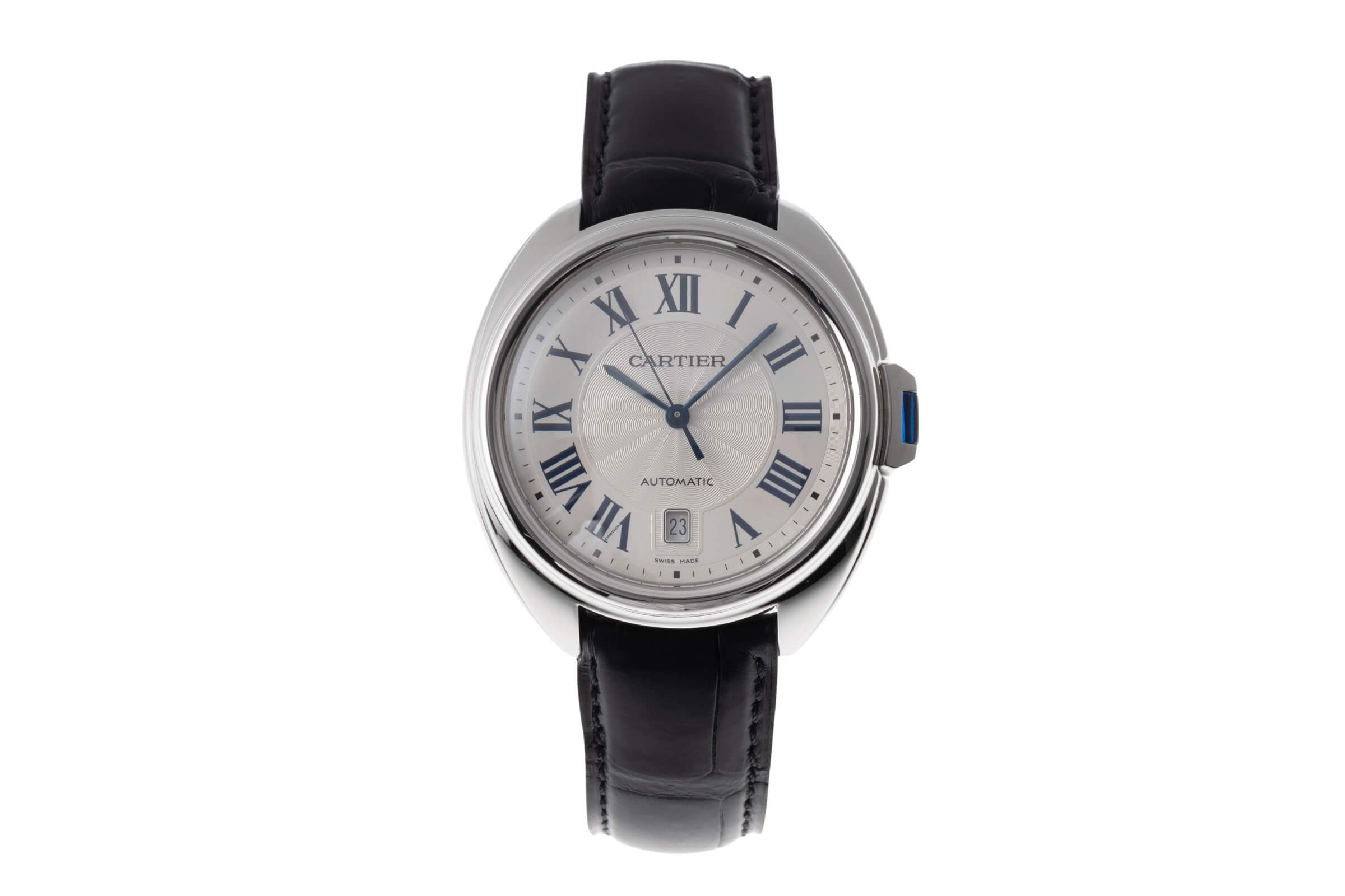 Cartier Cle acero automático Kal. 1874 MC Ref. WSCL0018  | Zeitauktion