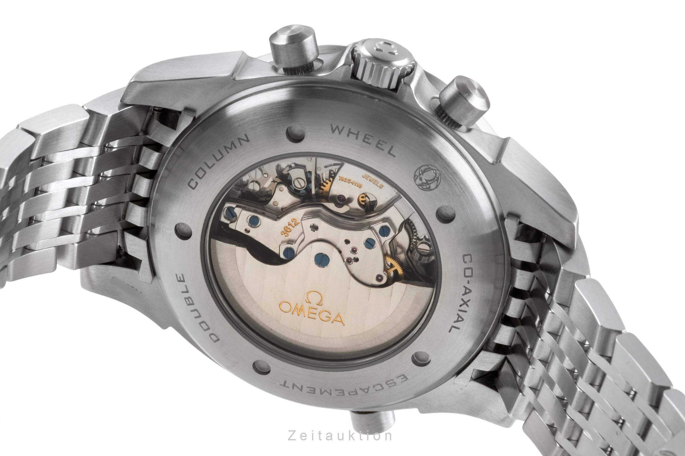 Omega De Ville Chronograph Stahl Automatik Kal. 3612 Ref. 422.10.44.51.06.001  | Zeitauktion