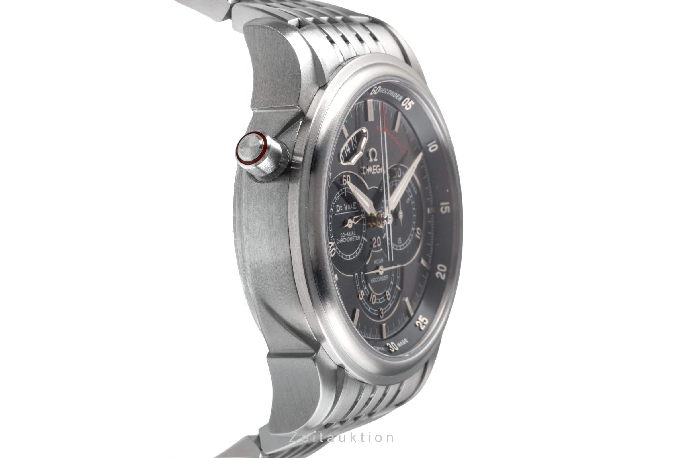 Omega De Ville Chronograph Stahl Automatik Kal. 3612 Ref. 422.10.44.51.06.001  | Zeitauktion