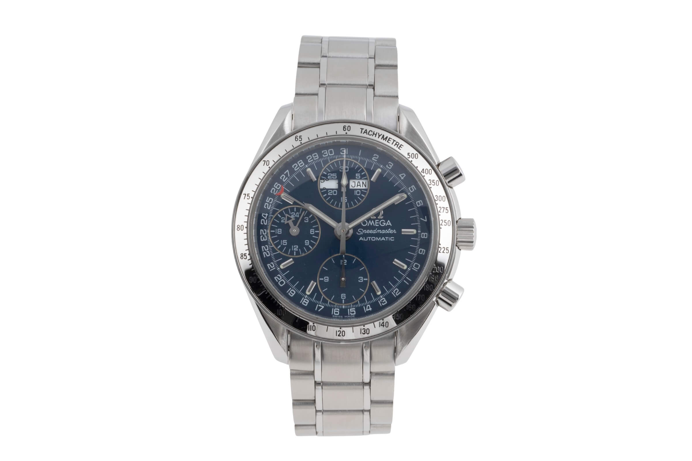 Omega Speedmaster Date Chronograph Stahl Automatik Kal. 1151 Ref. 3523.80.00  | Zeitauktion
