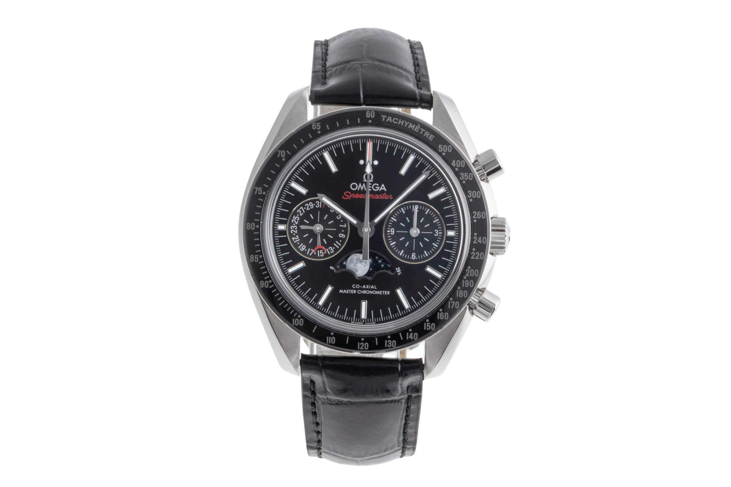 Omega Speedmaster chronograph steel automatic Kal. 9904 Ref. 304.33.44.52.01.001  | Zeitauktion