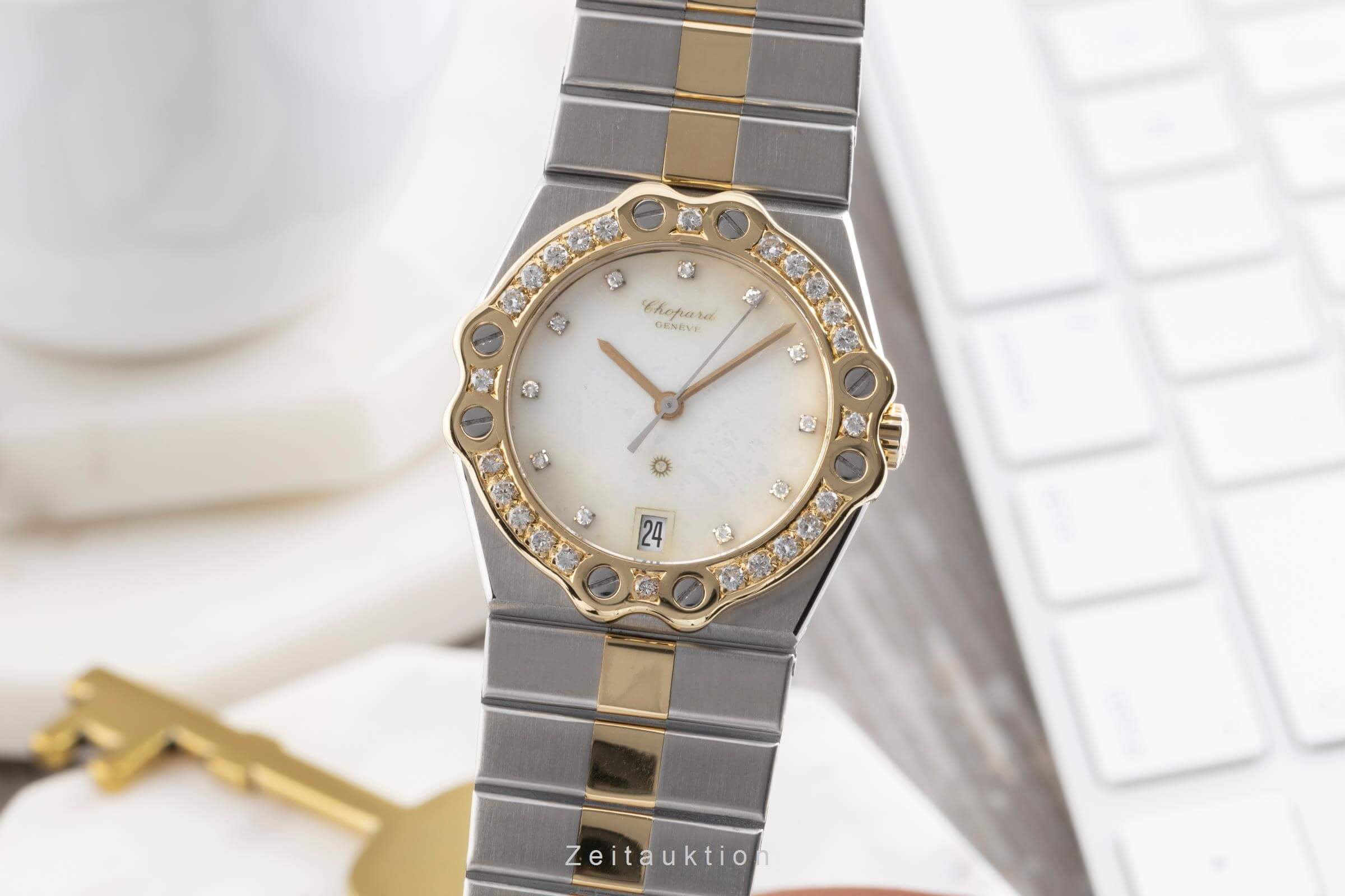 Chopard St. Moritz acier / or  quartz Ref. 8023 VINTAGE  | Zeitauktion