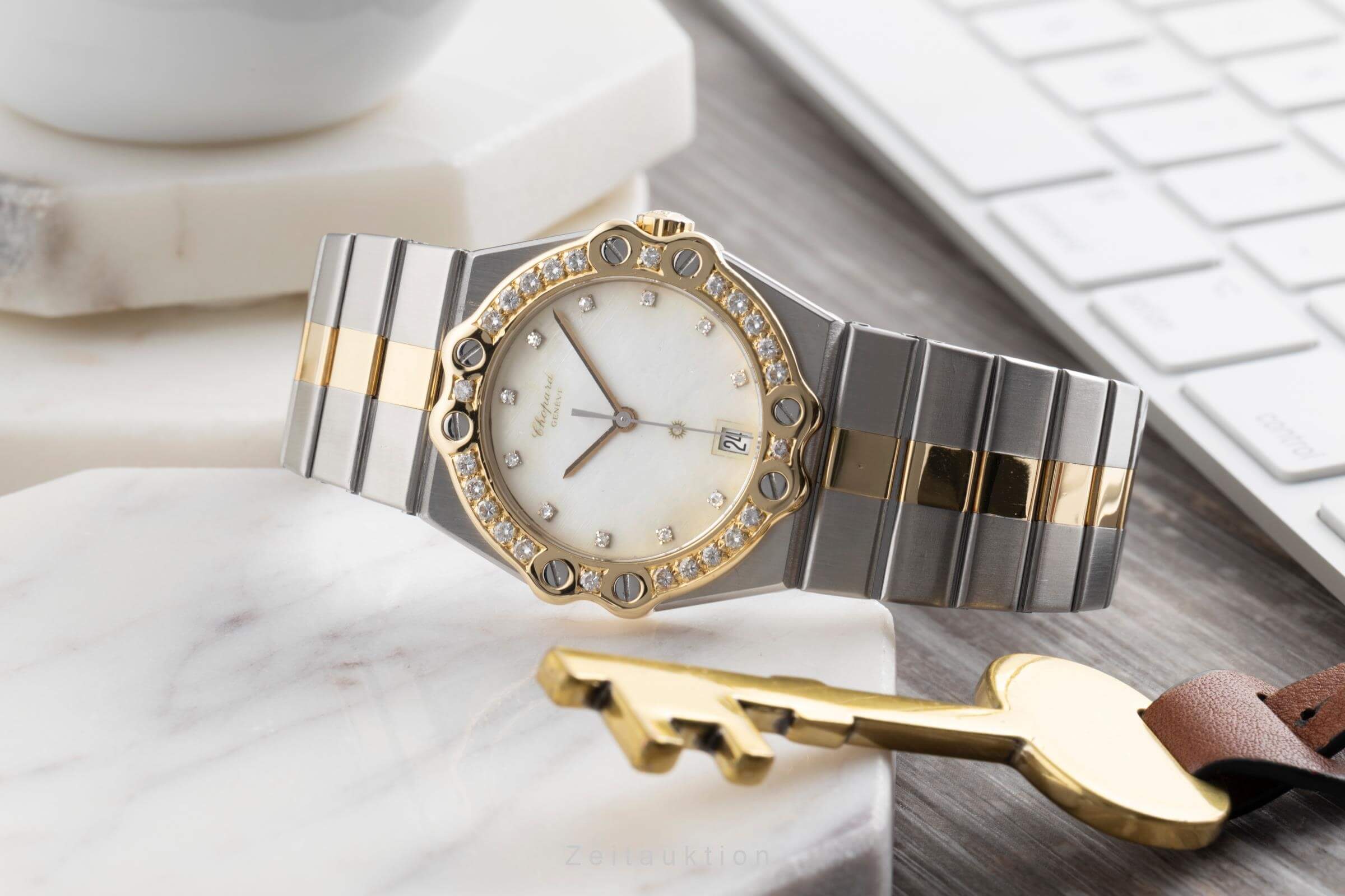 Chopard St. Moritz acier / or  quartz Ref. 8023 VINTAGE  | Zeitauktion