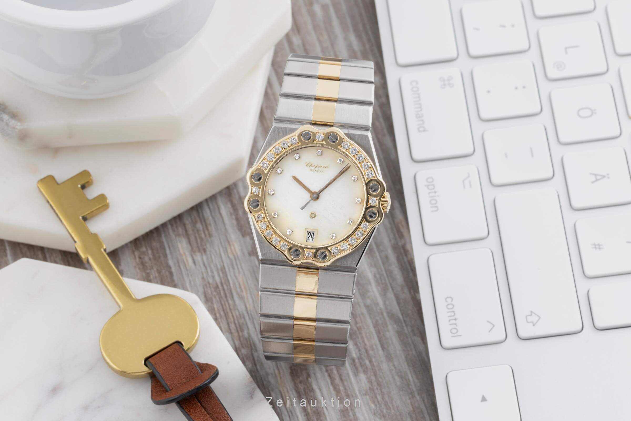 Chopard St. Moritz acier / or  quartz Ref. 8023 VINTAGE  | Zeitauktion