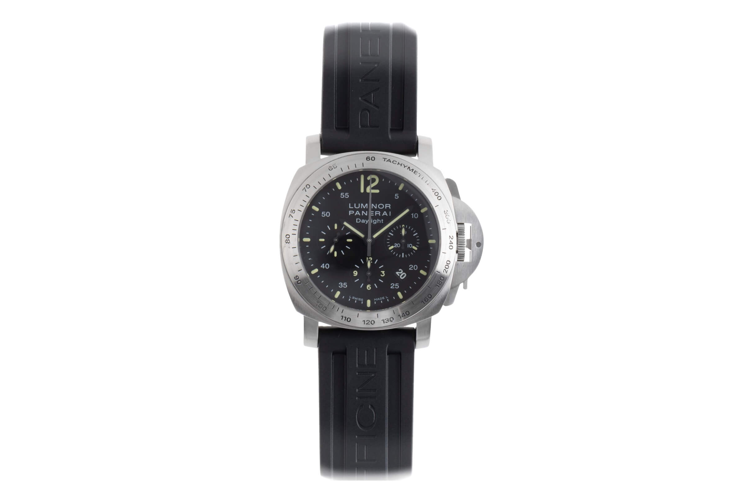 Panerai Luminor Chrono Daylight chronograph steel automatic Kal. OP XII Ref. PAM00250  | Zeitauktion