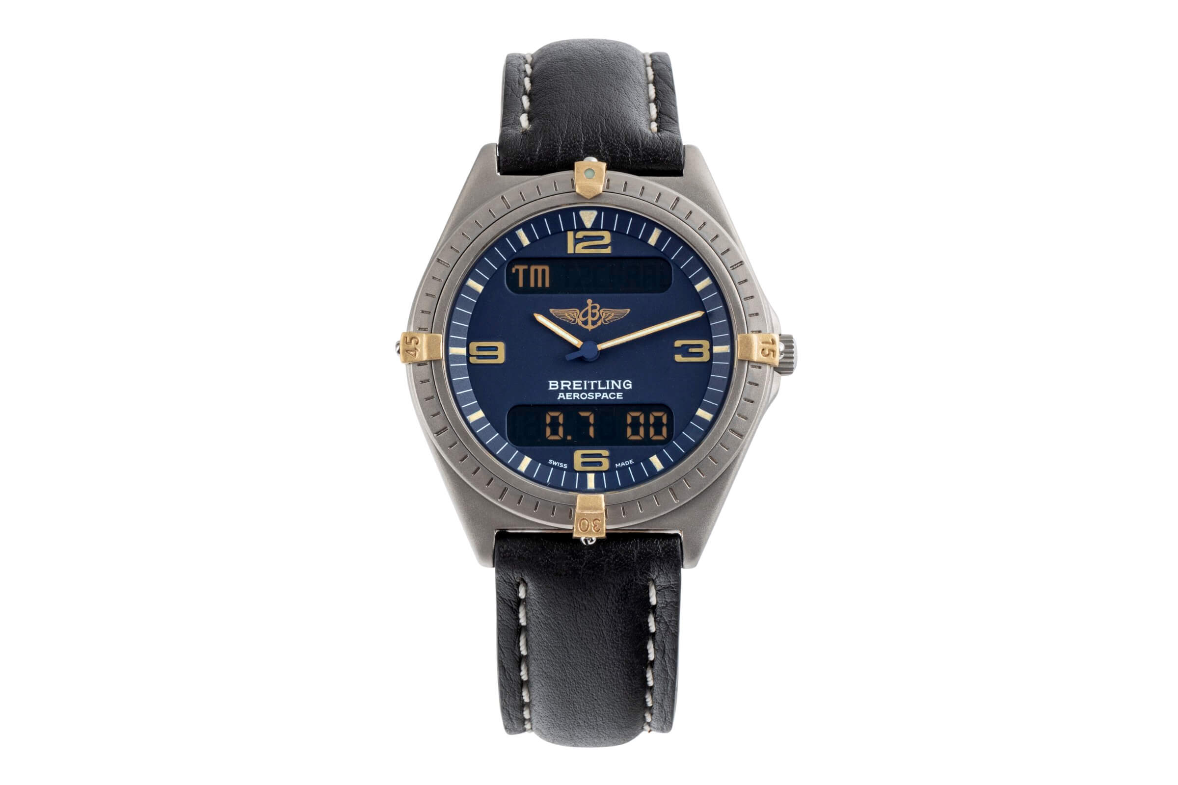 Breitling Aerospace Titan / Gold Quarz Kal. B56 Ref. F56059L  | Zeitauktion