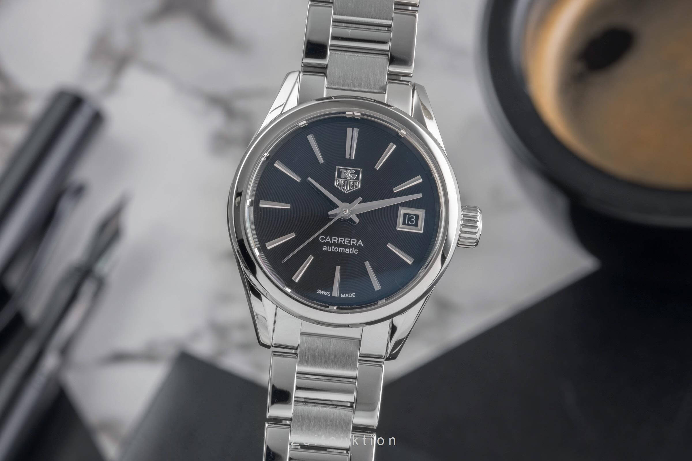 Tag Heuer Carrera Stahl Automatik Kal. 9 Ref. WAR 2410-0  | Zeitauktion