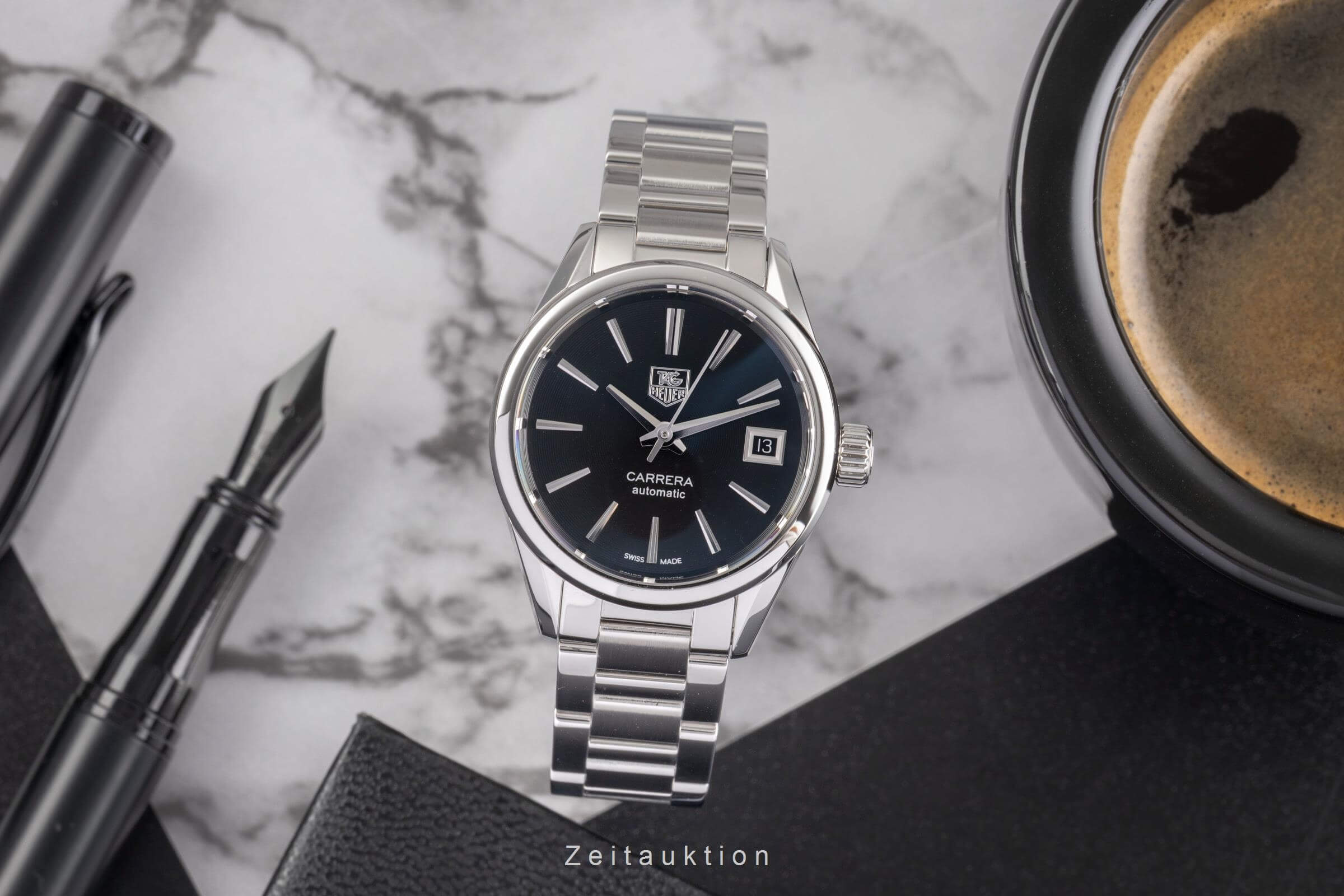 Tag Heuer Carrera Stahl Automatik Kal. 9 Ref. WAR 2410-0  | Zeitauktion