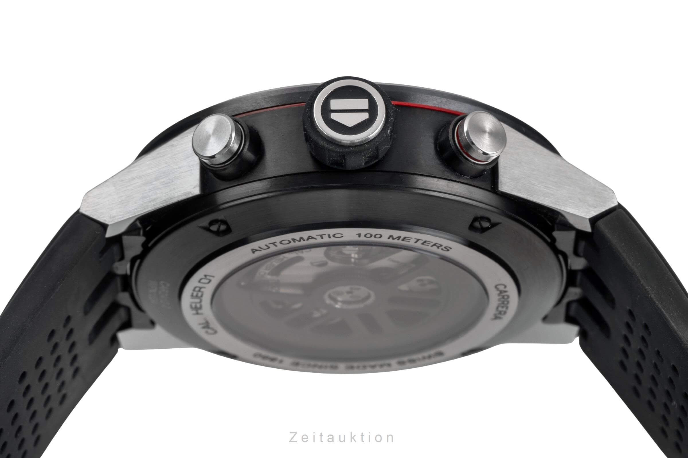 Tag Heuer Carrera Chronograph Stahl Automatik Kal. Heuer 01 Ref. CAR2A1Z.FT6044	  | Zeitauktion