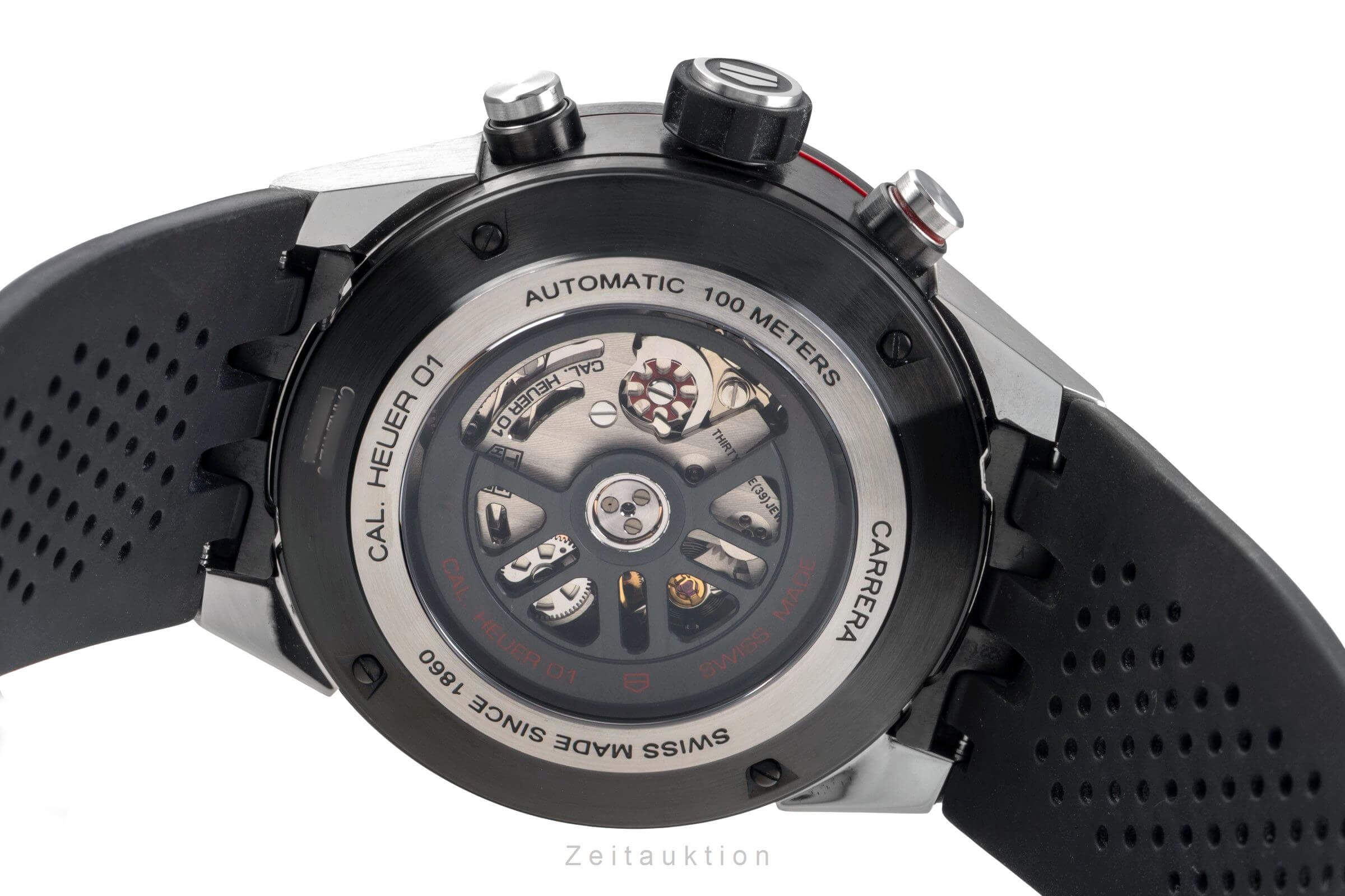 Tag Heuer Carrera Chronograph Stahl Automatik Kal. Heuer 01 Ref. CAR2A1Z.FT6044	  | Zeitauktion