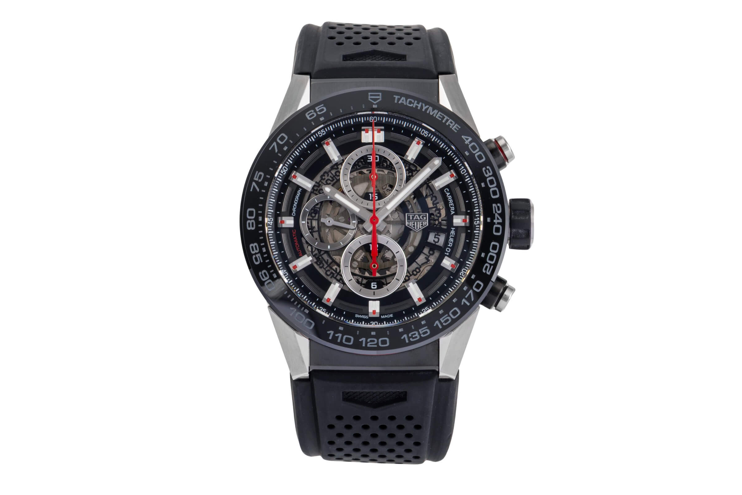 Tag Heuer Carrera chronograph steel automatic Kal. Heuer 01 Ref. CAR2A1Z.FT6044	  | Zeitauktion