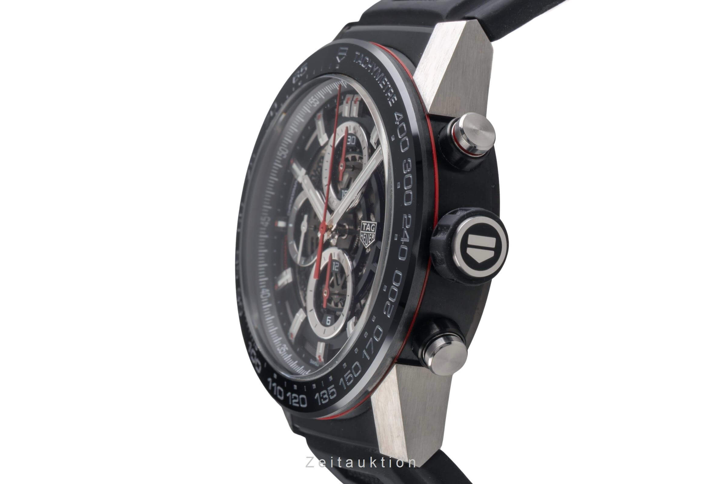 Tag Heuer Carrera Chronograph Stahl Automatik Kal. Heuer 01 Ref. CAR2A1Z.FT6044	  | Zeitauktion