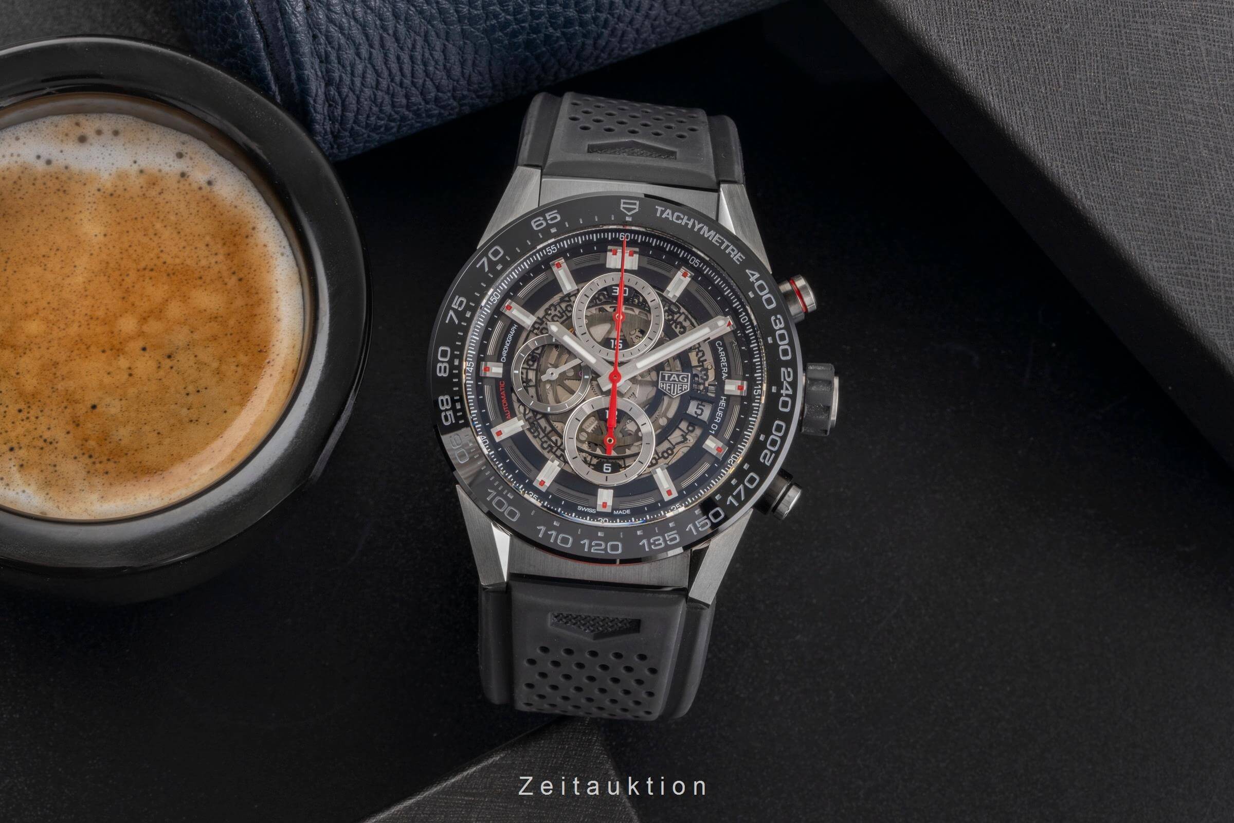 Tag Heuer Carrera Chronograph Stahl Automatik Kal. Heuer 01 Ref. CAR2A1Z.FT6044	  | Zeitauktion