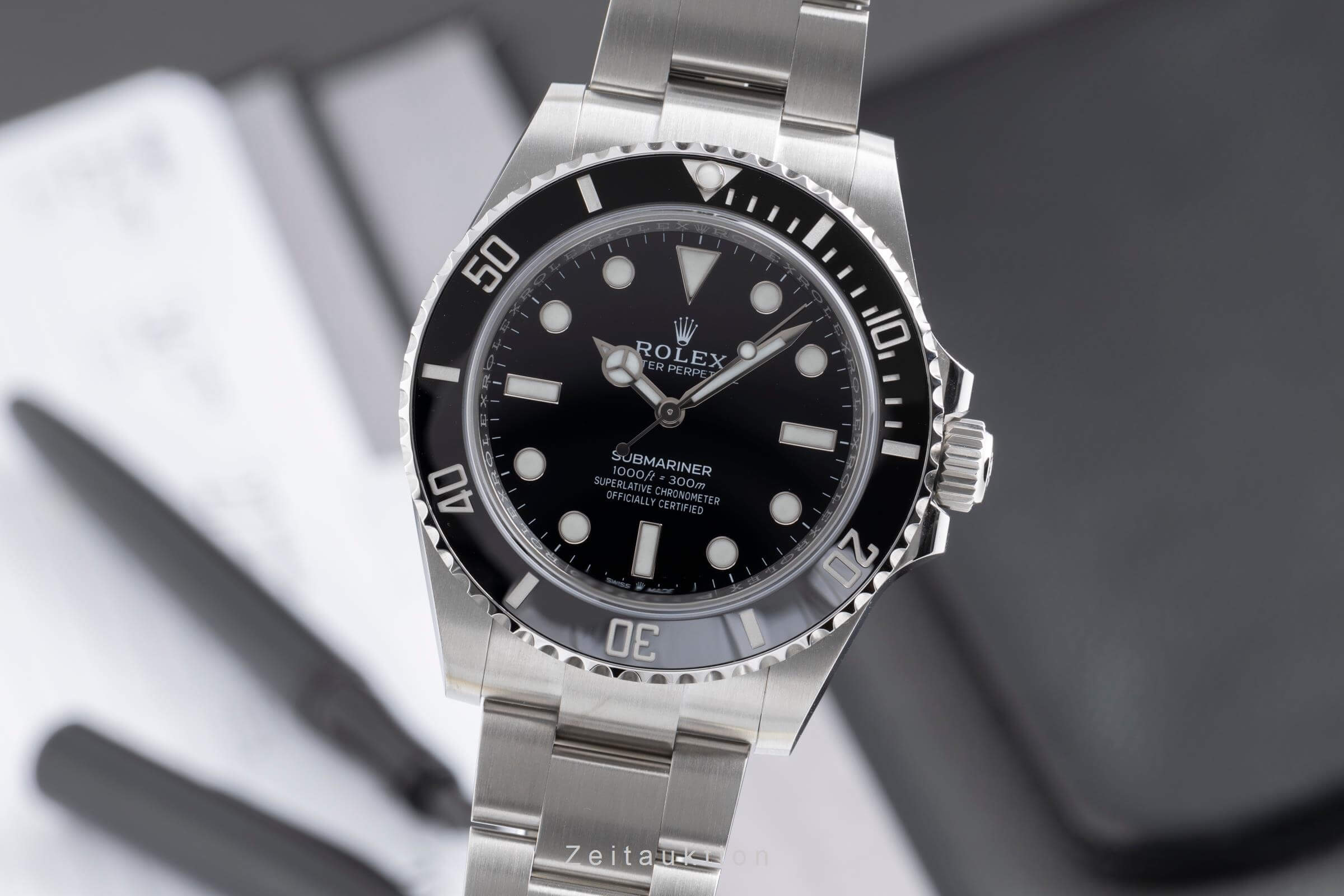 Rolex Submariner acier automatique Kal. 3230 Ref. 124060  | Zeitauktion