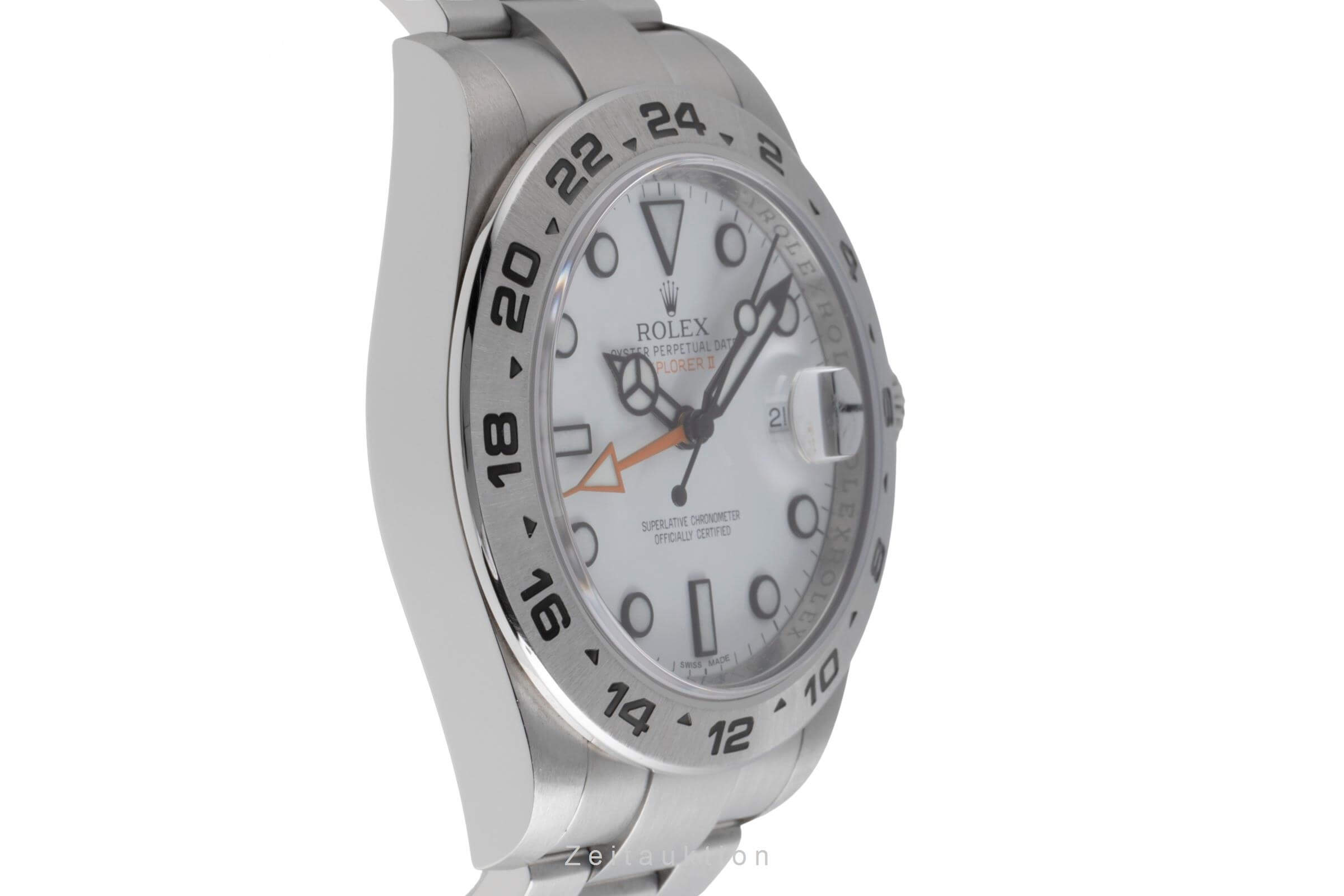 Rolex Explorer II acero automático Kal. 3187 Ref. 216570  | Zeitauktion