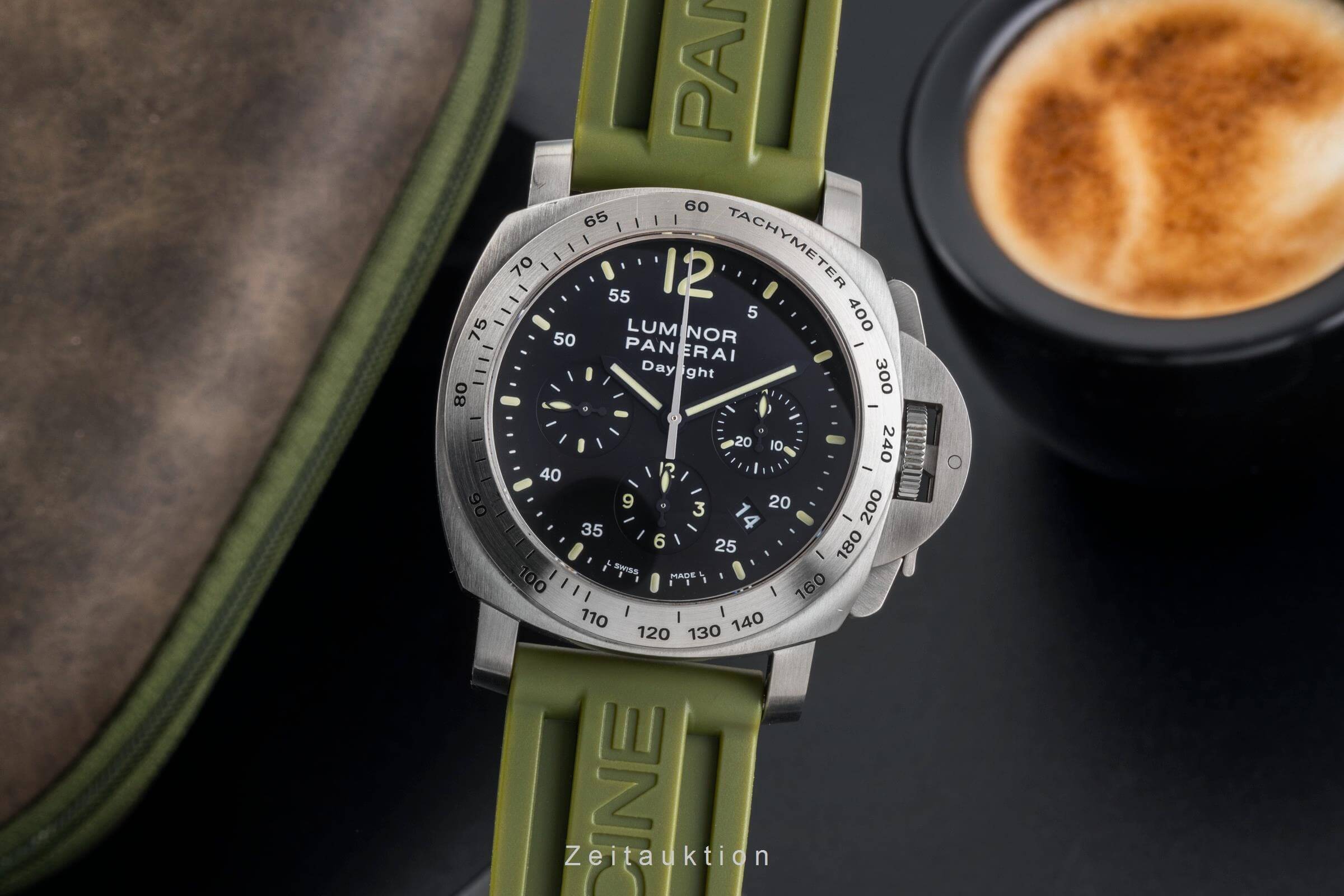 Panerai Luminor Chrono Daylight steel automatic Kal. OP XII Ref. PAM00250  | Zeitauktion