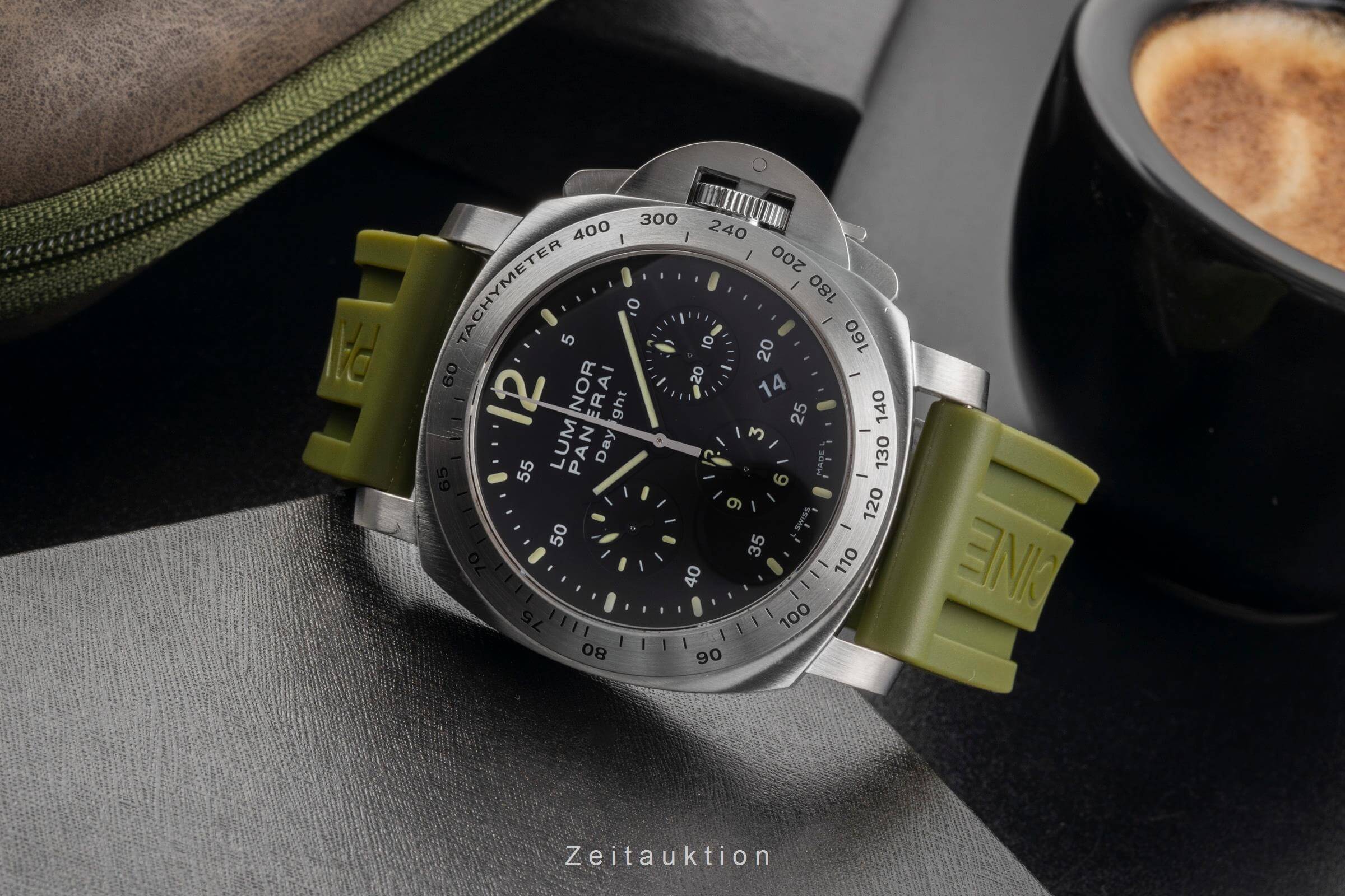 Panerai Luminor Chrono Daylight steel automatic Kal. OP XII Ref. PAM00250  | Zeitauktion