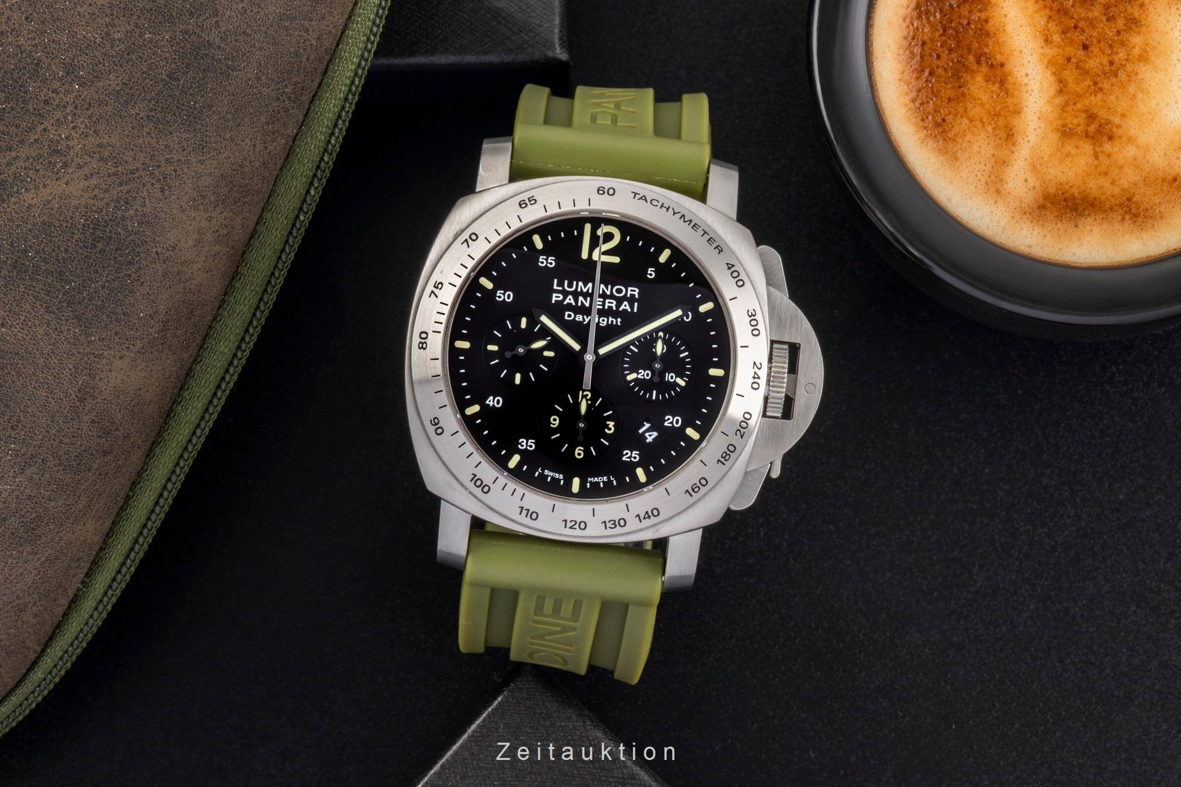 Panerai Luminor Chrono Daylight steel automatic Kal. OP XII Ref. PAM00250  | Zeitauktion