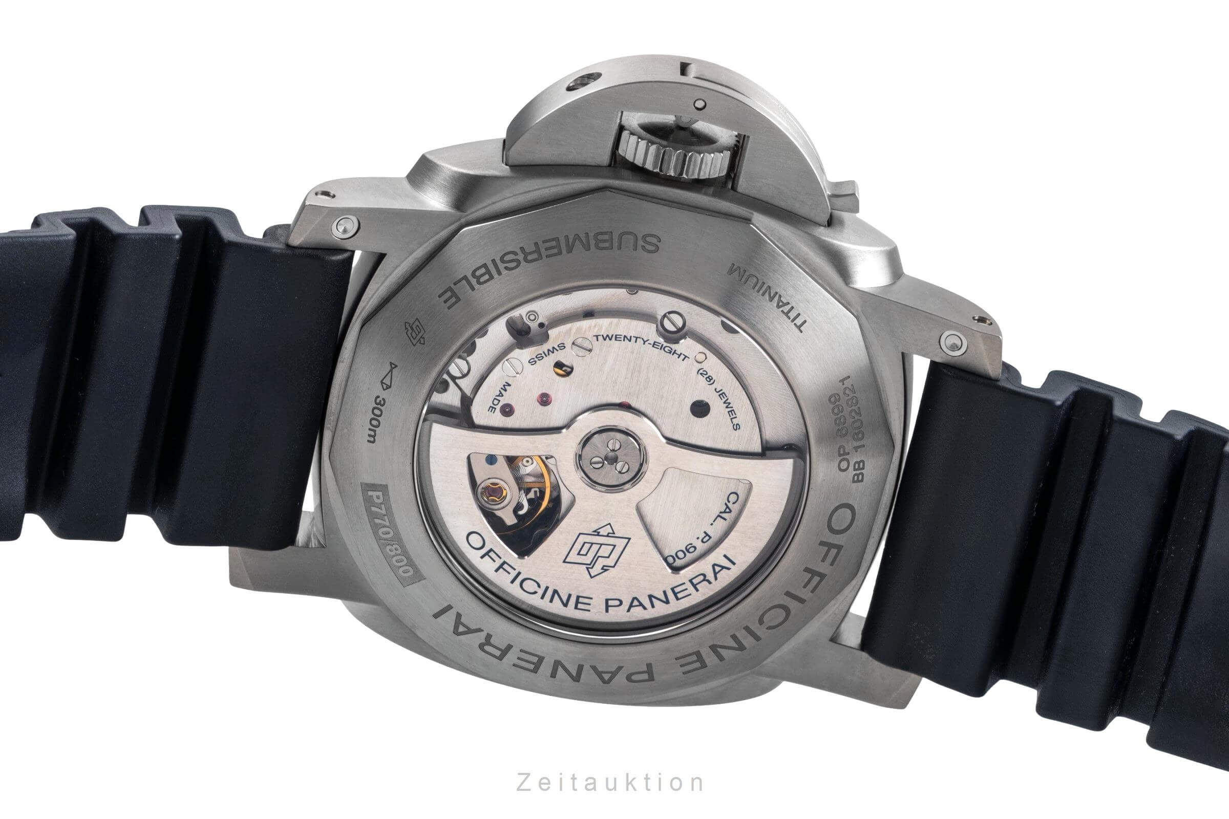 Panerai Submersible titanium automatic Kal. P.9000 Ref. PAM00305  | Zeitauktion