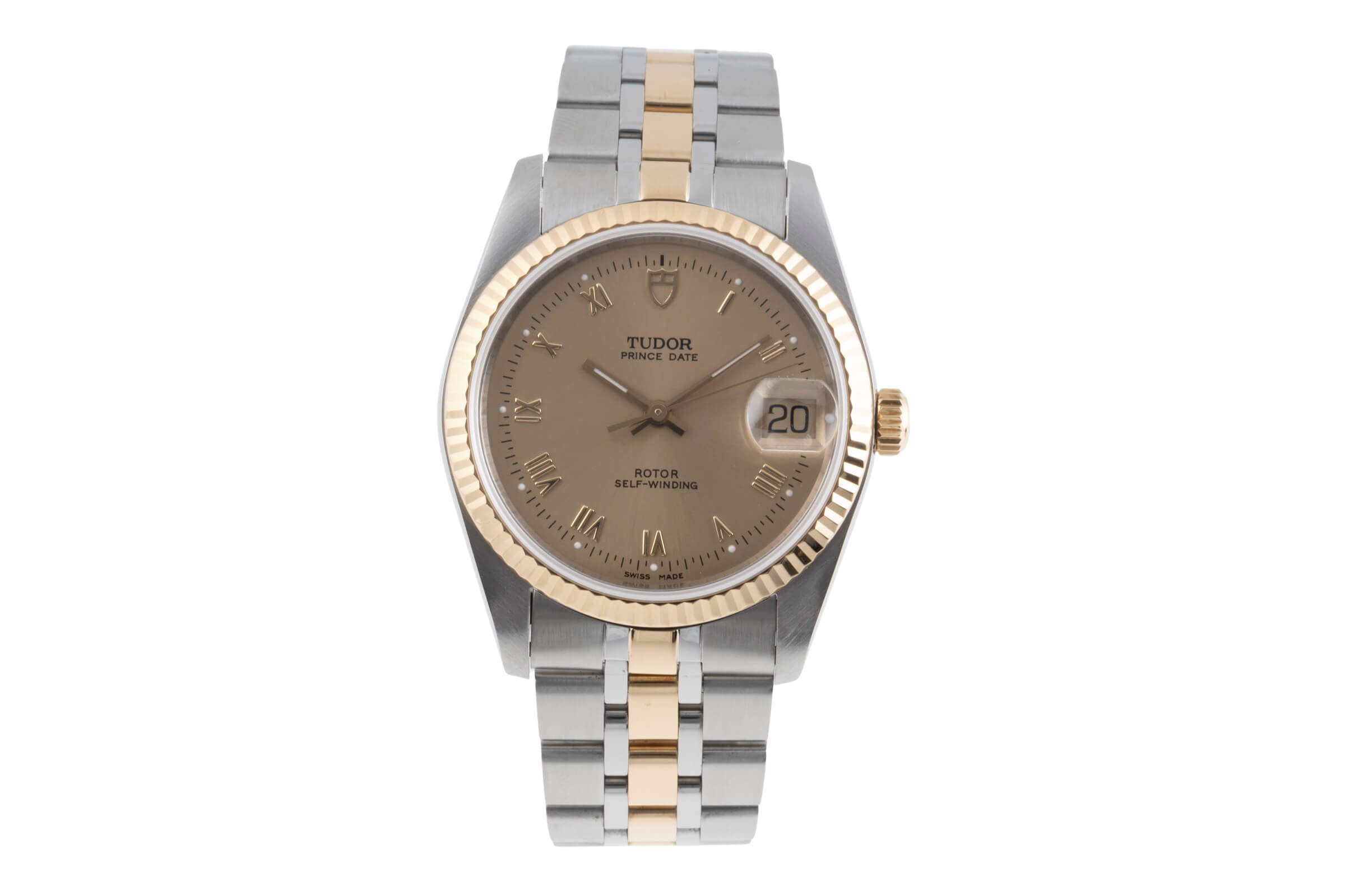 Tudor Prince Date acier / or  automatique Ref. 74033  | Zeitauktion